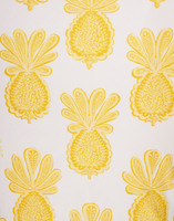 La DoubleJ Bardot Top Pineapple Sunflower White SWI0026LYC001PNP20WH01