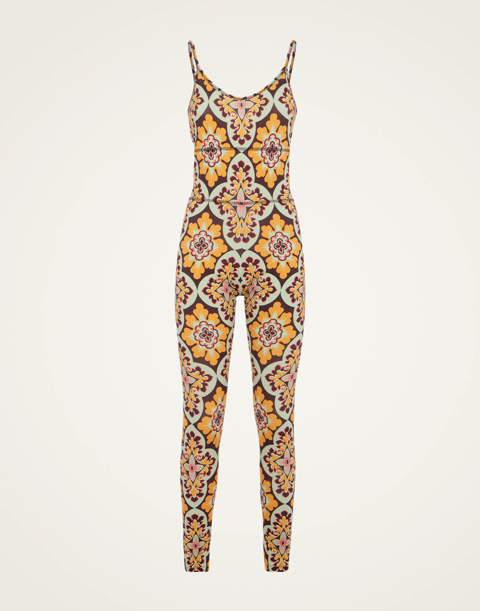 La DoubleJ Magica Catsuit Palazzo Yellow DRE0817JER049PAL05YE02