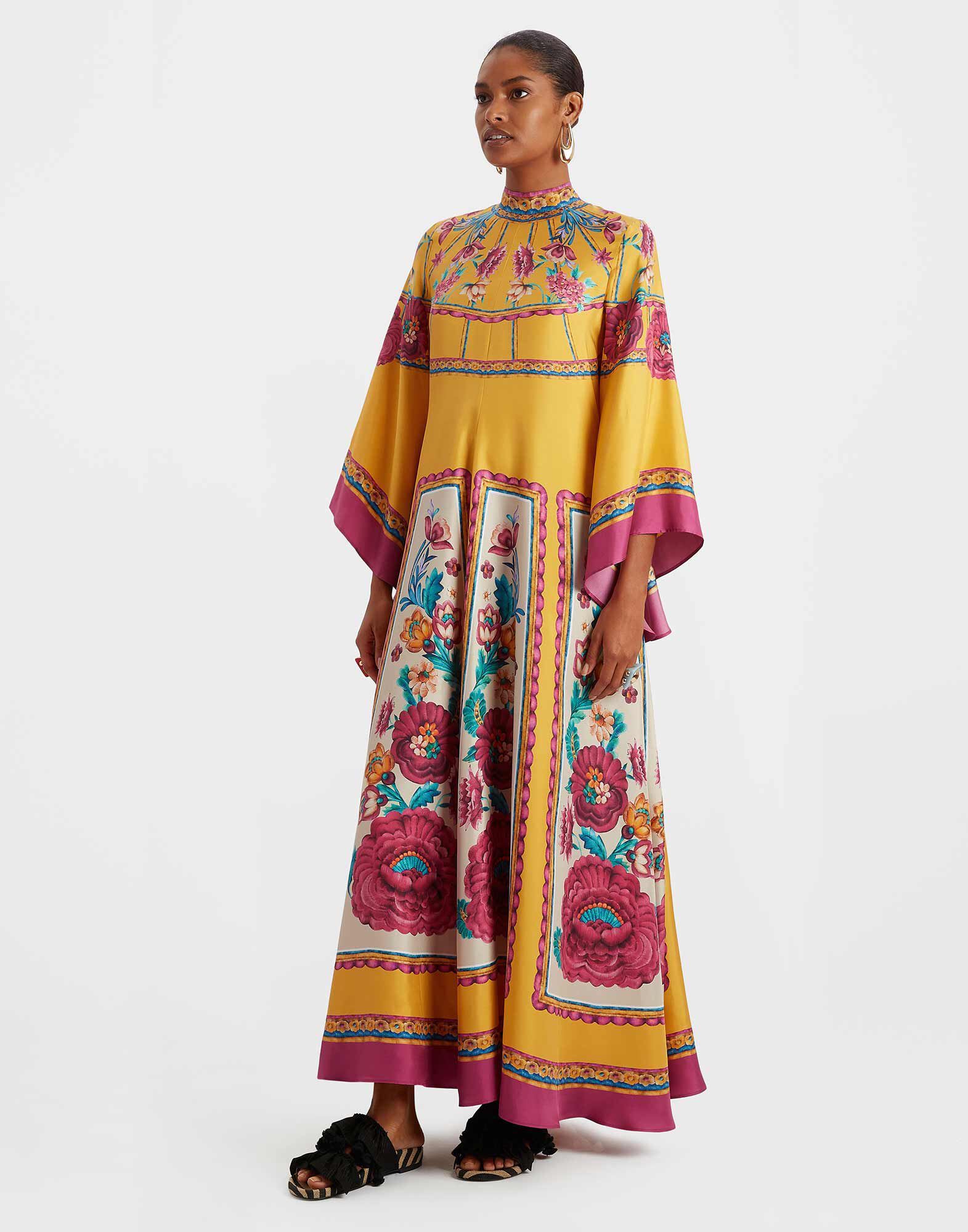 La DoubleJ Magnifico Dress Zodiac Plac&eacute;e Marigold DRE0232SIL006ZOD01OR05