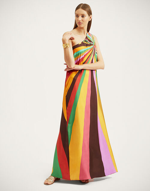 La DoubleJ Roy Dress Rainbow DRE0304SIL006RNB01MU01