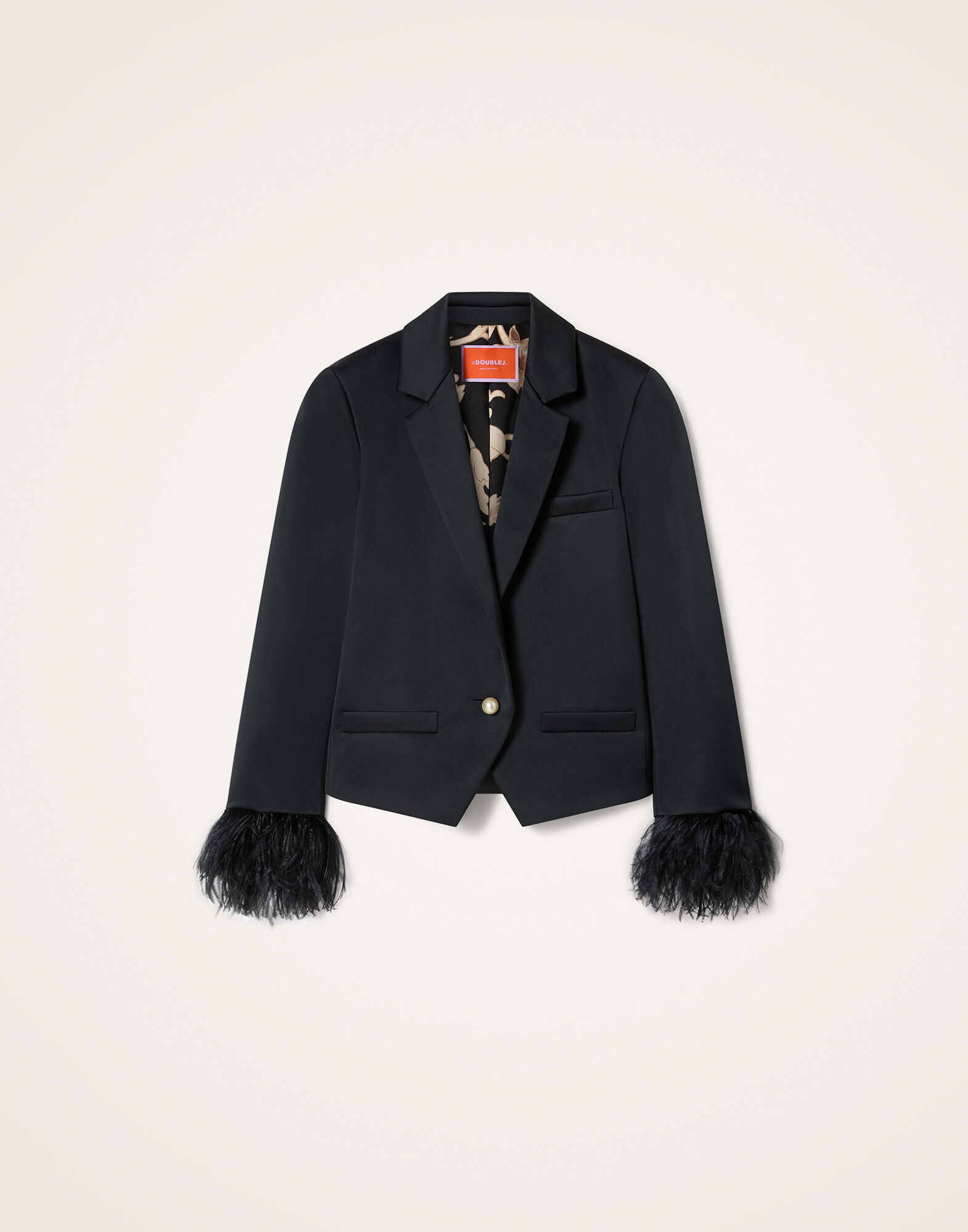 La DoubleJ Luckycharm Jacket Solid Black JAC0208DUC002SOLIDBL01