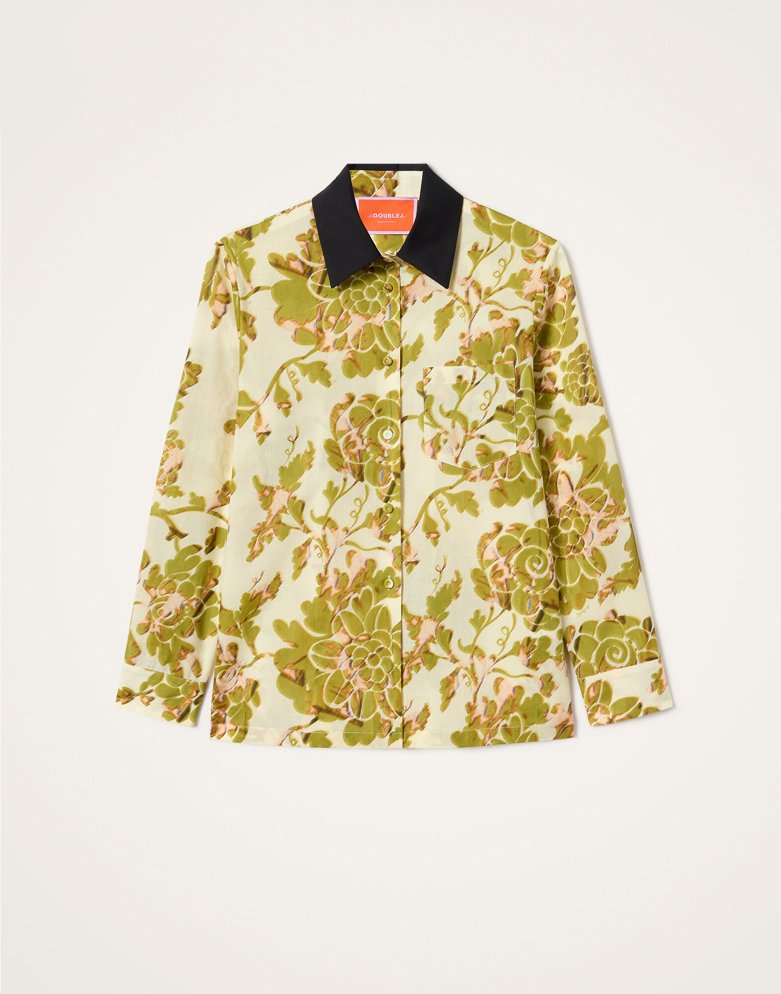 La DoubleJ Boy Shirt Oasis Green SHI0001COT088OAS01GR02