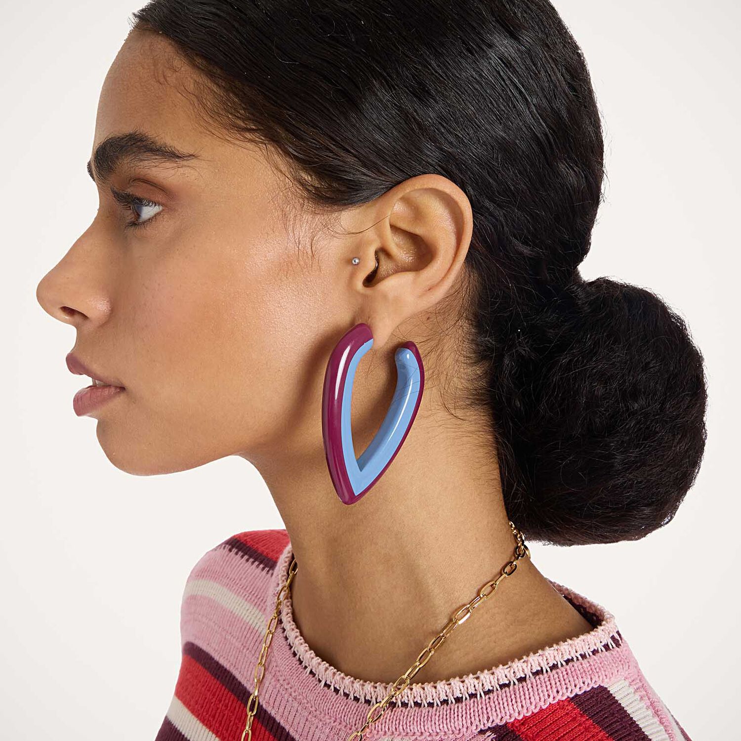 La Double J Dew Earrings Bicolor