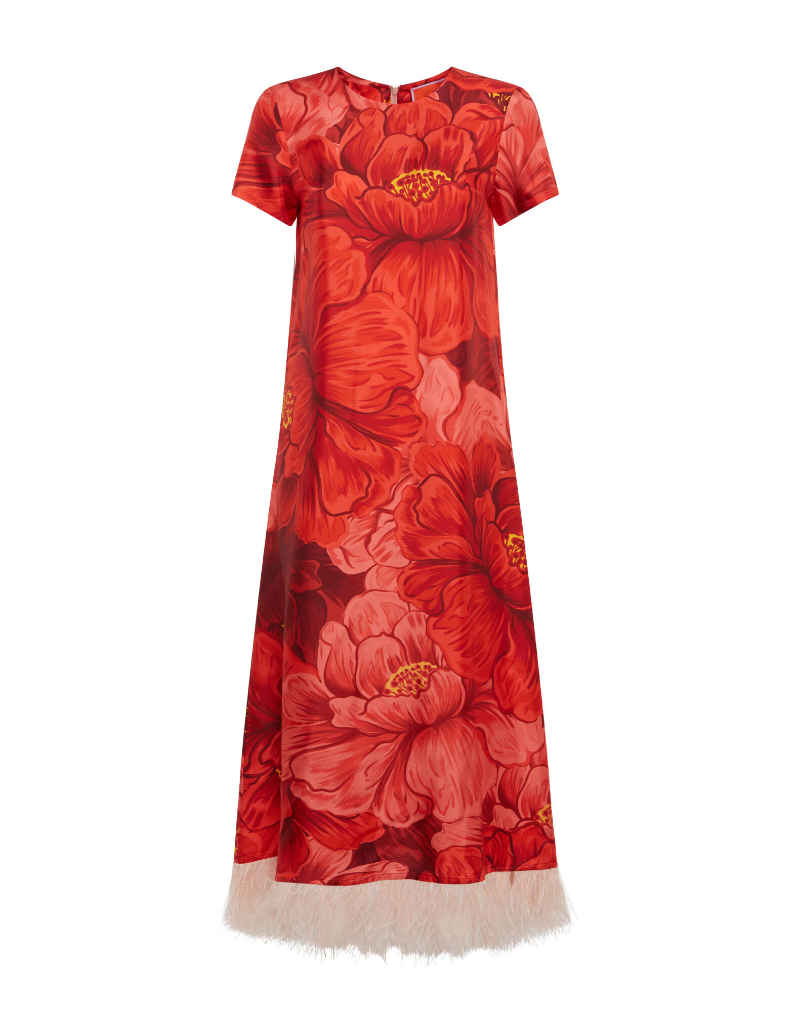 La DoubleJ Swing Dress Ruby Red DRE0316SIL001RUB02RE01