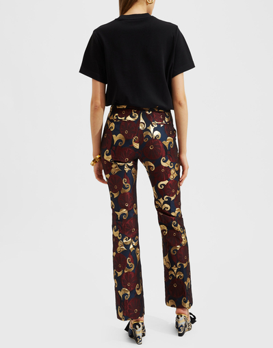 Saturday Night Pants in Moonflower Gold for Women