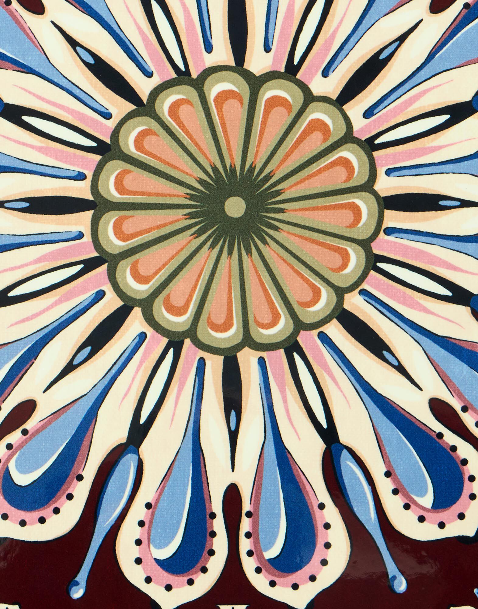 La DoubleJ Disk Placemats Set Of 2 Nucleus Bordeaux PMT0032CRK001NUC13RE02