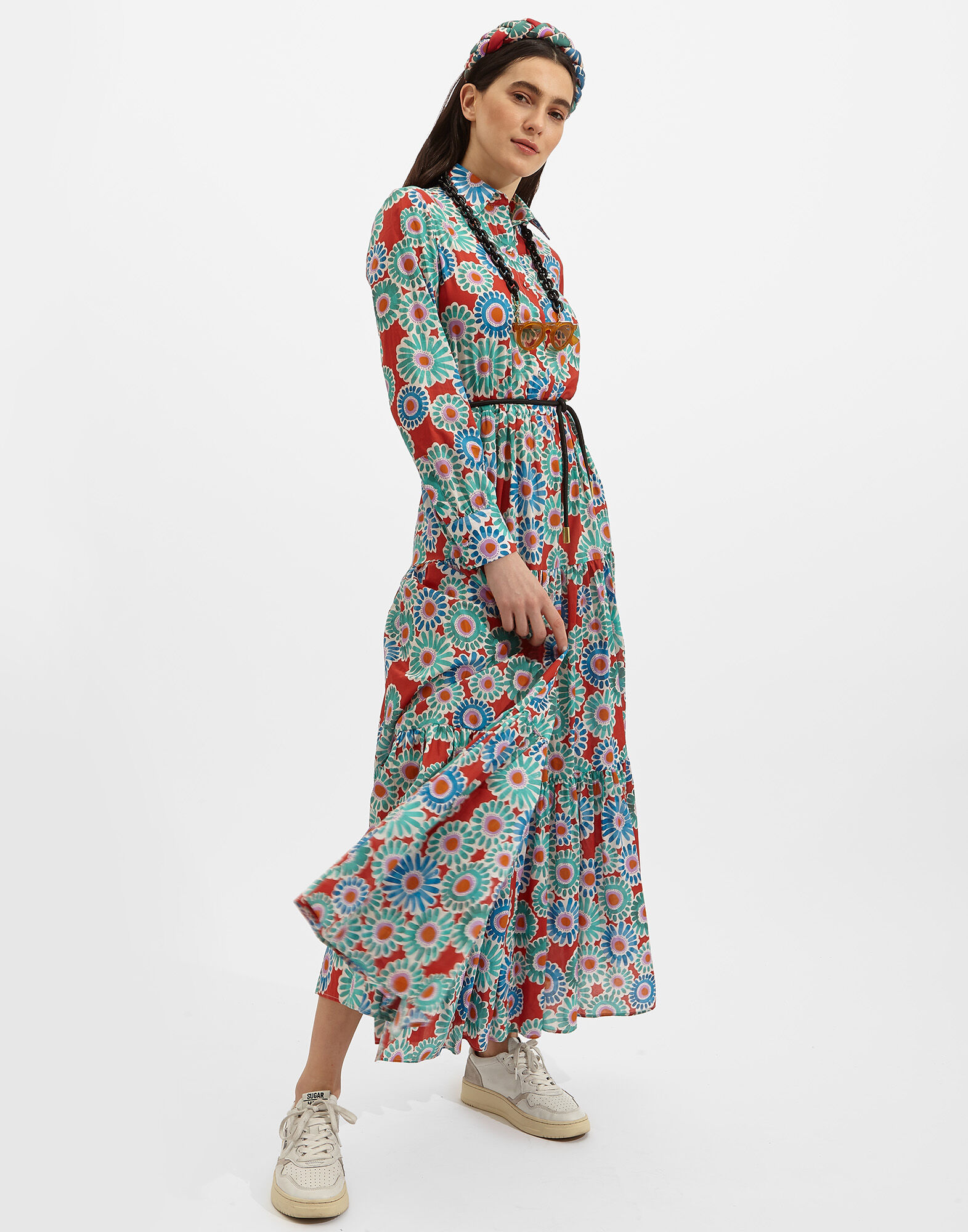 La DoubleJ Bellini Dress Crazy Daisy DRE0016COT003DAY0001