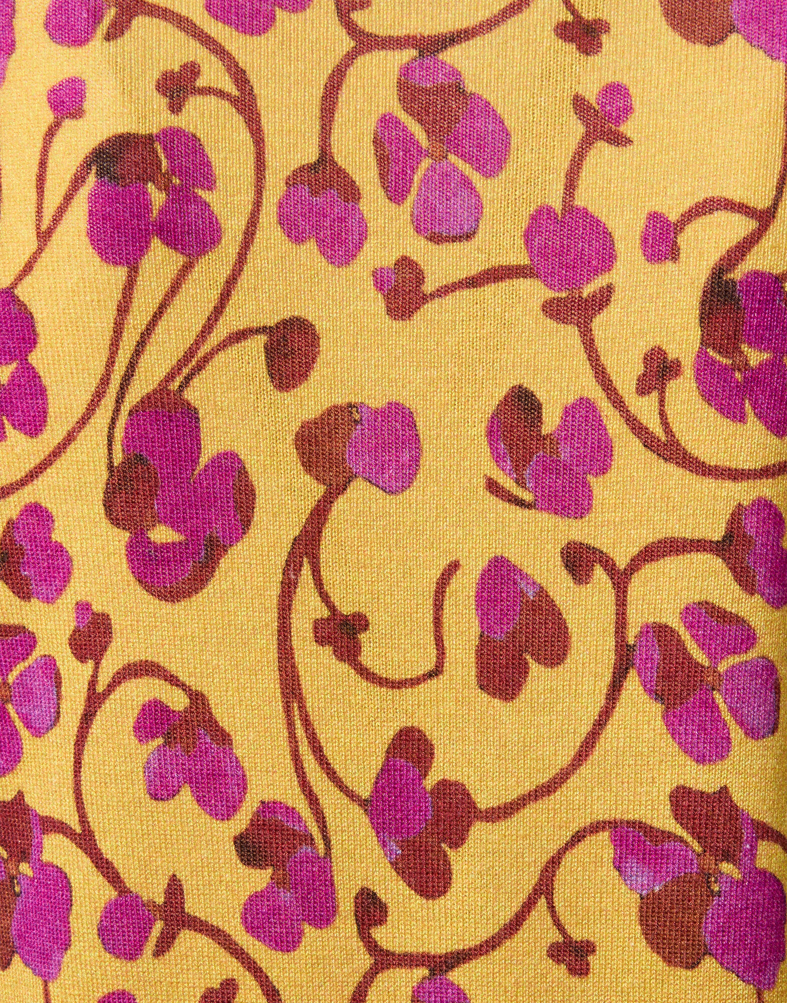 La DoubleJ Silky Turtleneck Honeysuckle Tricolor Yellow PUL0302KNI172VA455YE02