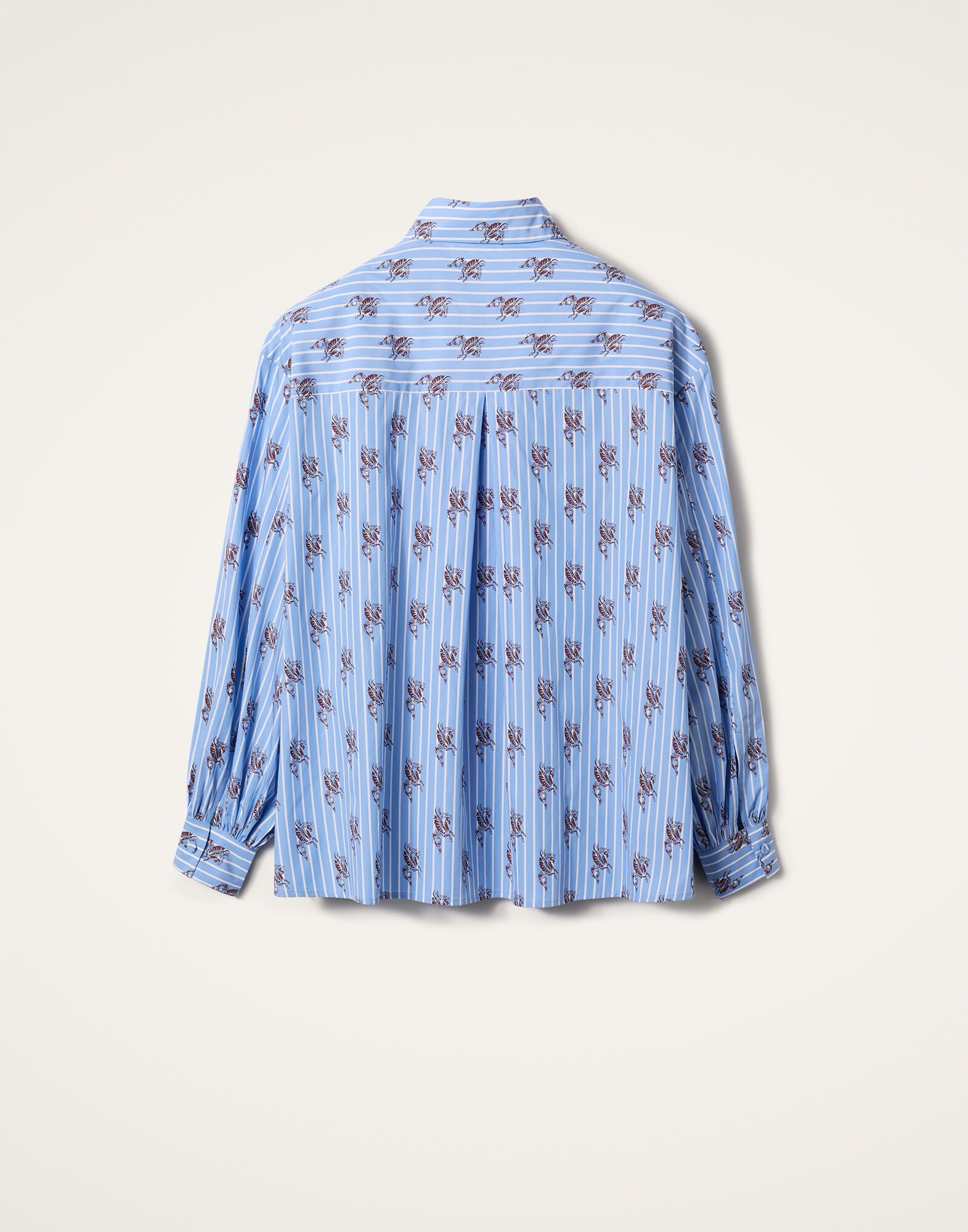 La DoubleJ Poet Shirt Gryphos Light Blue SHI0055COT059GRY03BU01