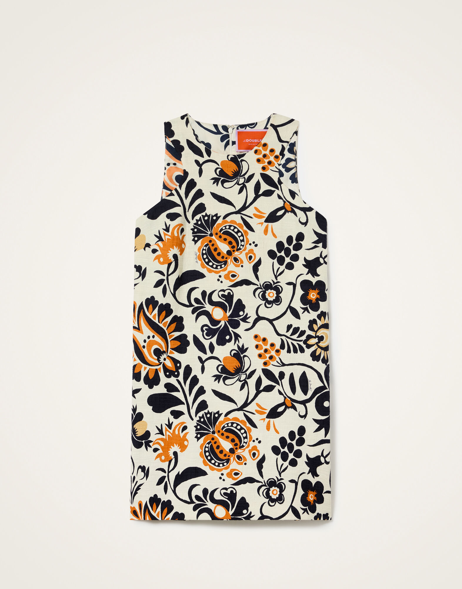 La DoubleJ Racer Mini Dress Selva White DRE0907COT005SEL06WH01