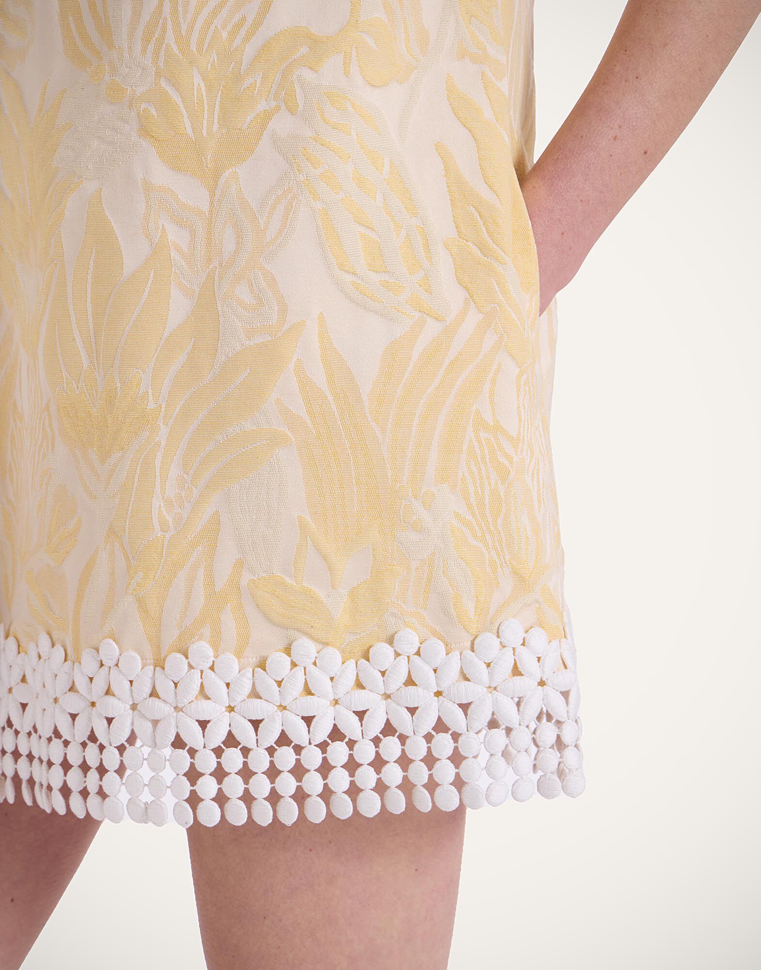 La DoubleJ Mini Swing Dress Iris Yellow DRE0658JCQ109IRS06YE02