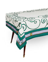 La DoubleJ Medium Tablecloth &#40;180X280&#41; Cortile Lilac TBC0002LIN001CRL0008