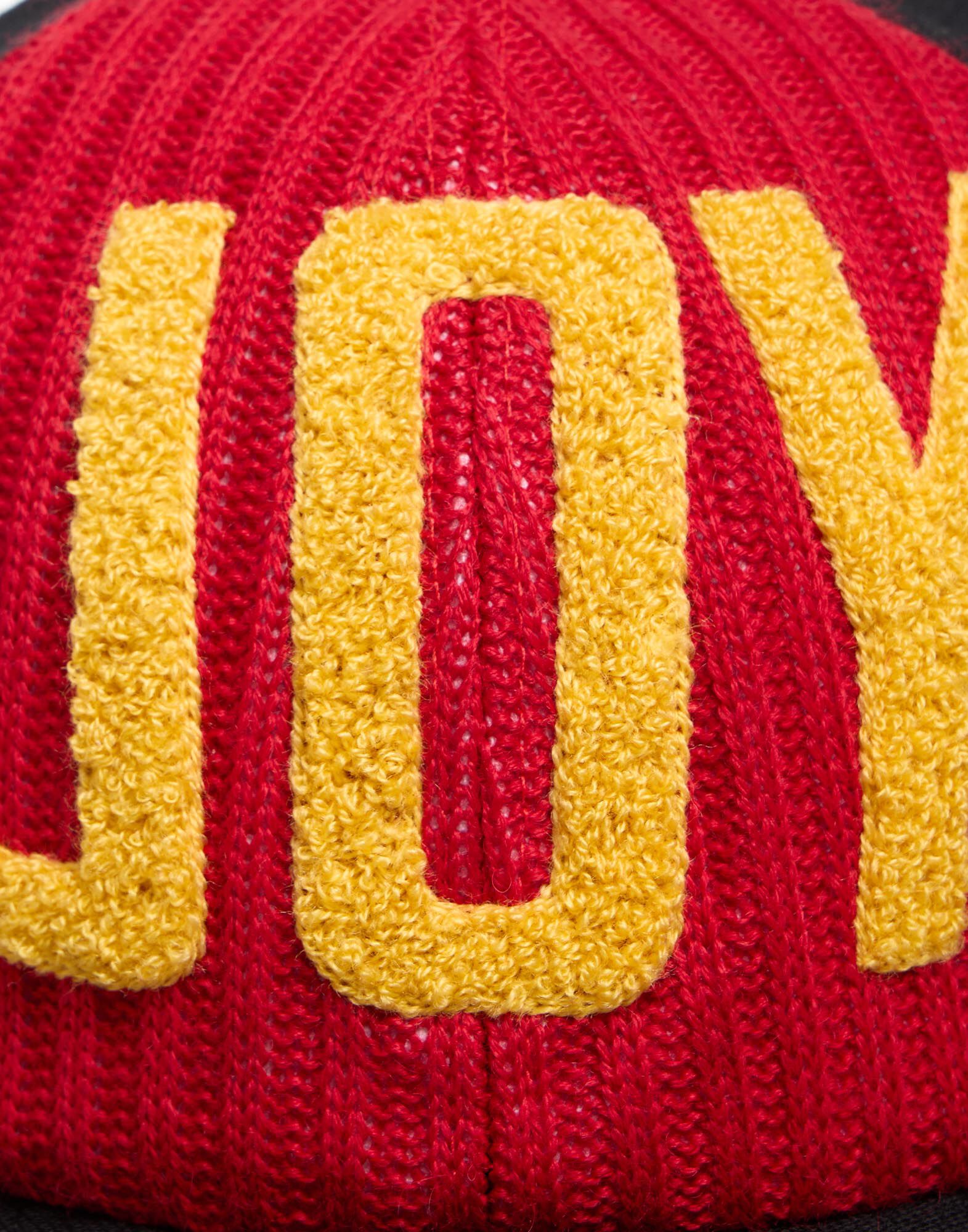 La DoubleJ Babeball Cap Solid Red HAT0023WOL024SOLIDRE01