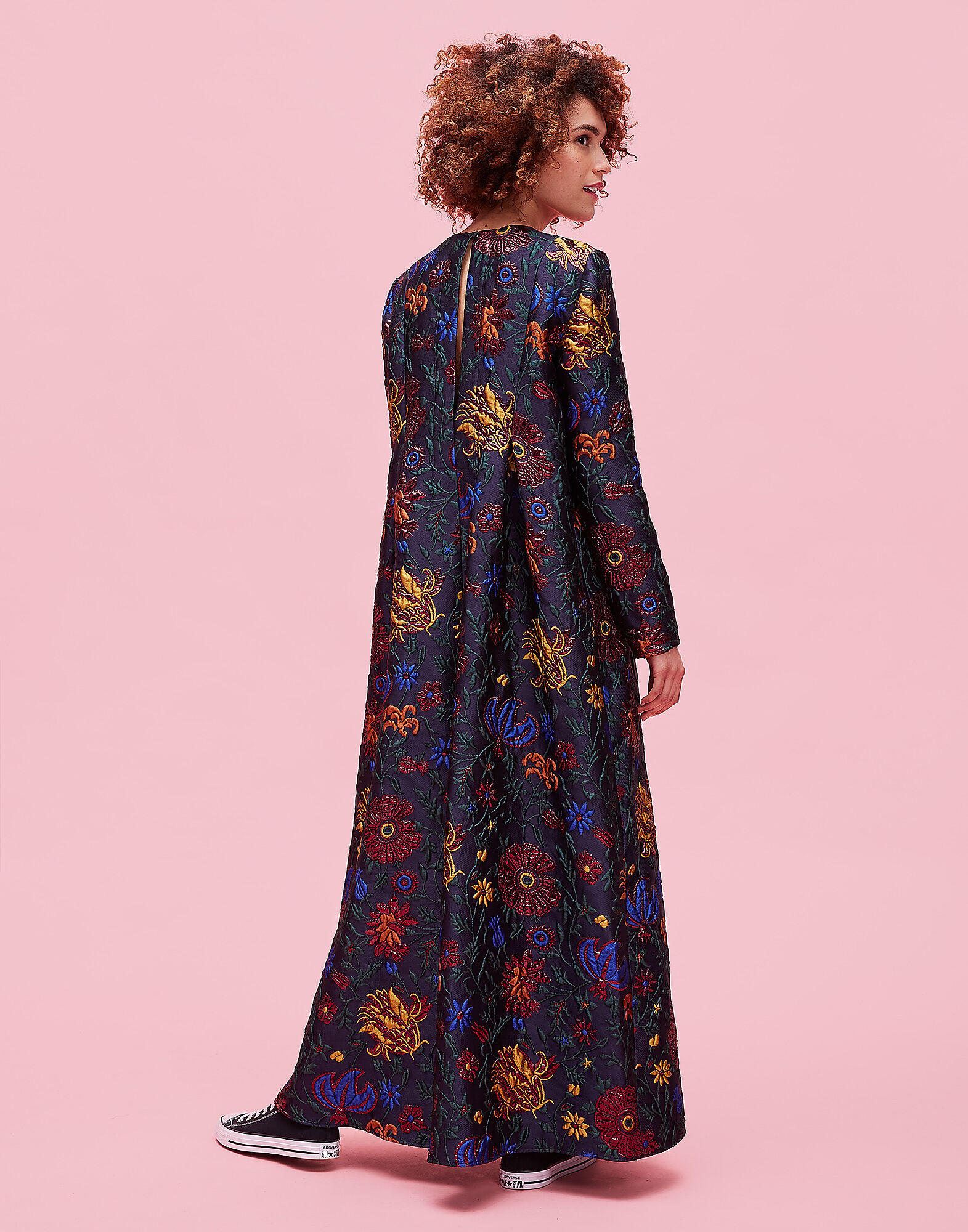 LaDoubleJ Trapezio Dress Dragonflower Lurex DRE0039JAC005DRA0003