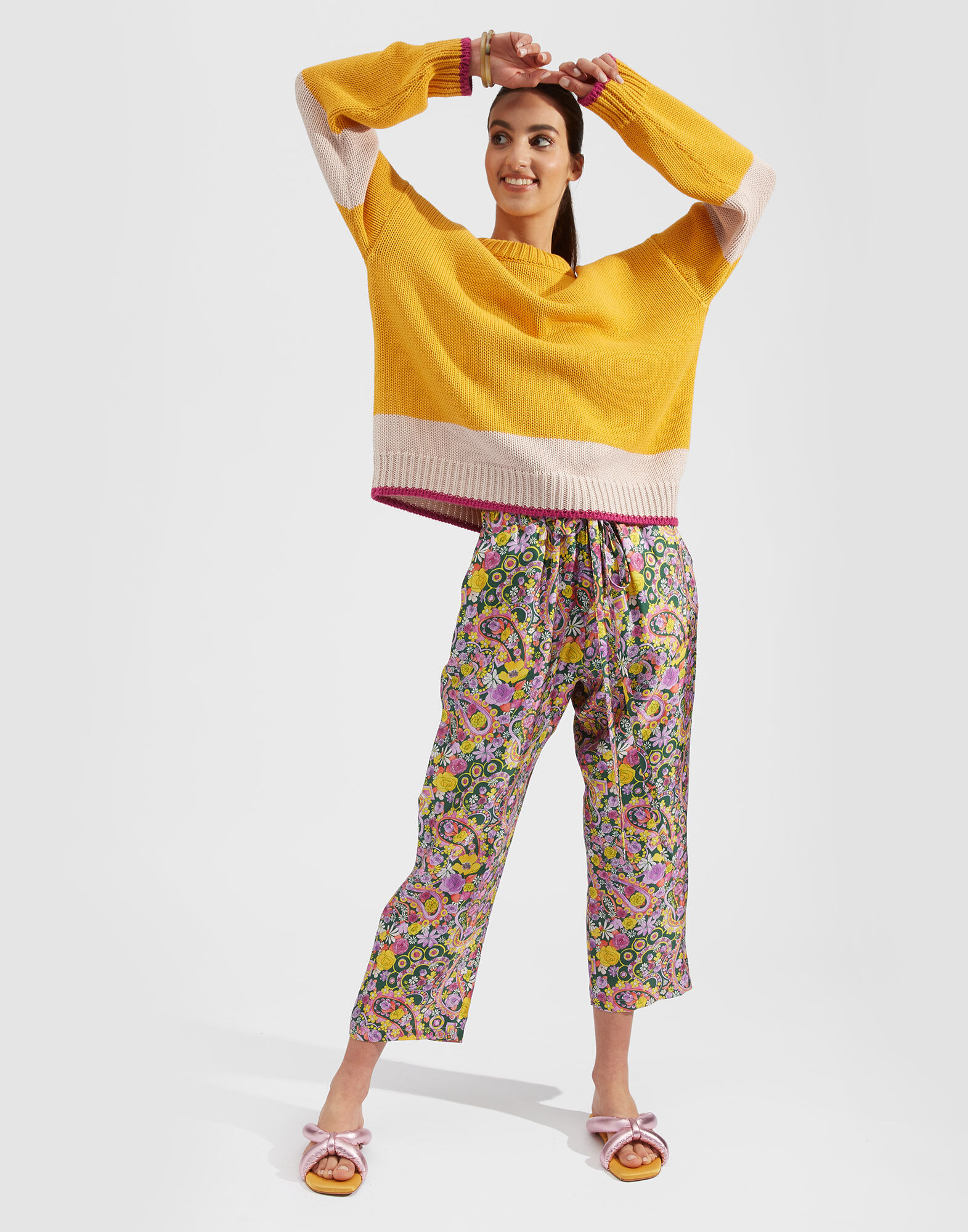 La DoubleJ Drawstring Pants Tripping TRO0053SIL001TRG0001