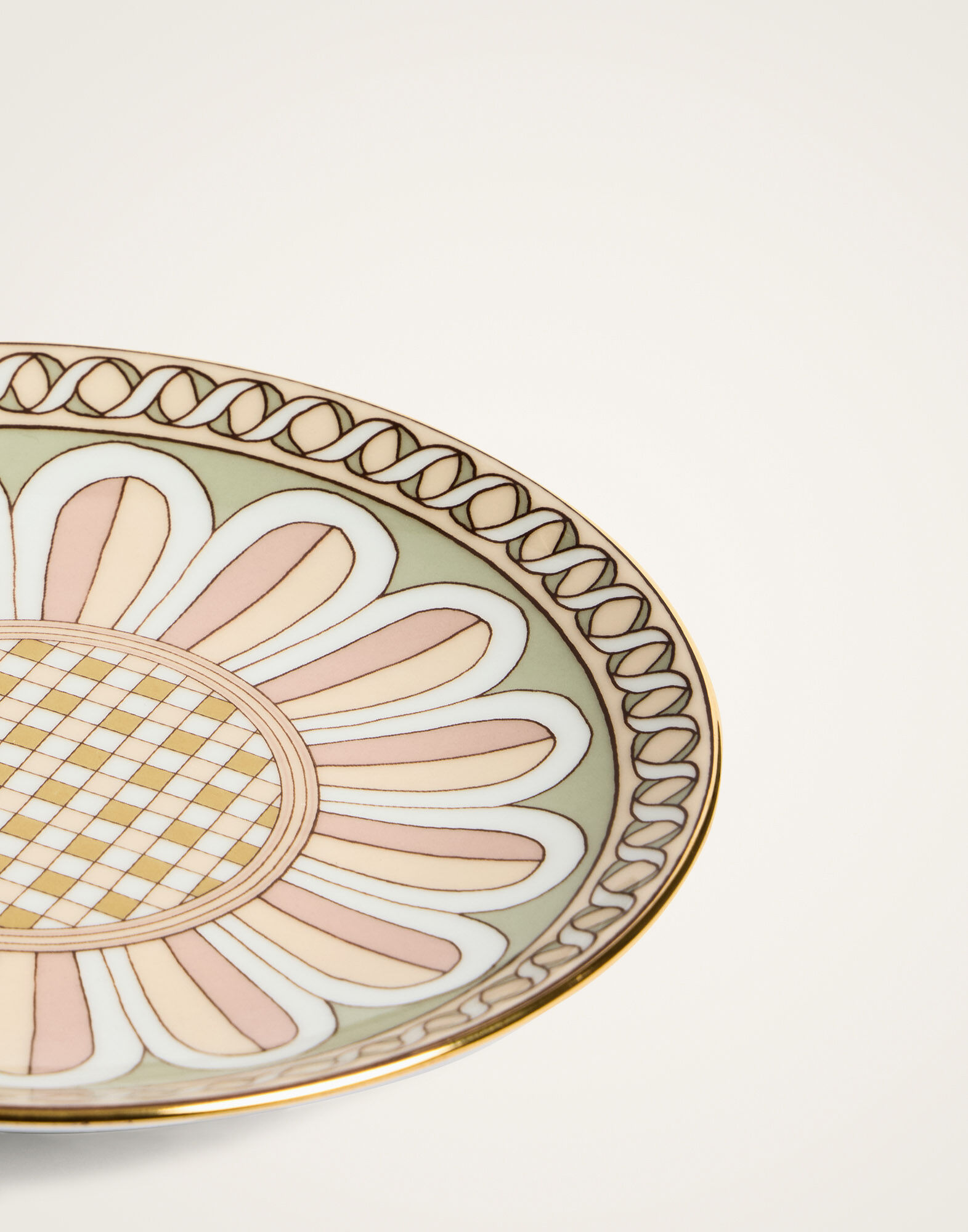 La DoubleJ Side Plate Napoli Dusty Pink SID0001CER001NAP04PI10