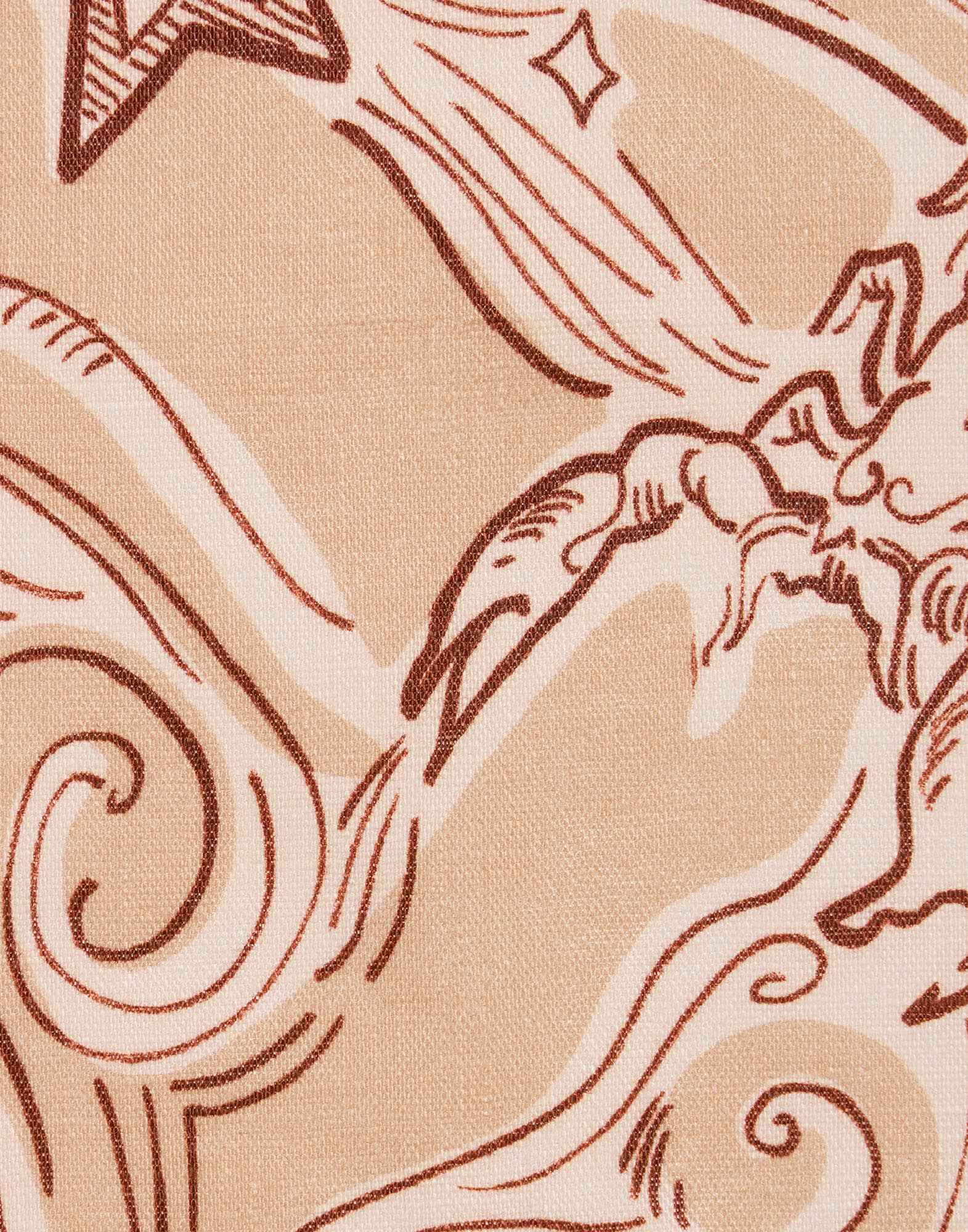 La DoubleJ Large Napkins Set Of 2 Cosmos Dusty Pink NAP0017LIN008COS02PI10