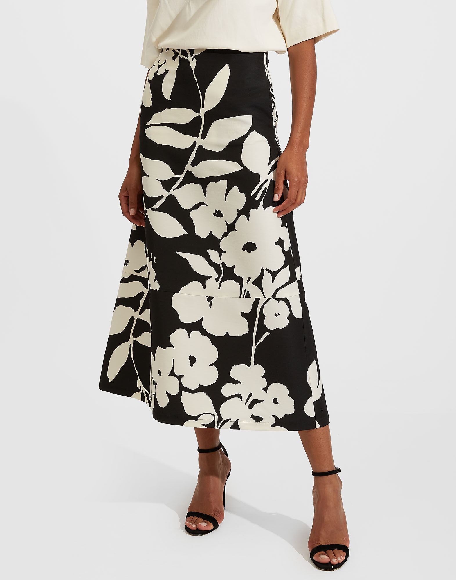 La DoubleJ A-Long Skirt Winter Jasmine SKI0018CAD001WIJ0001