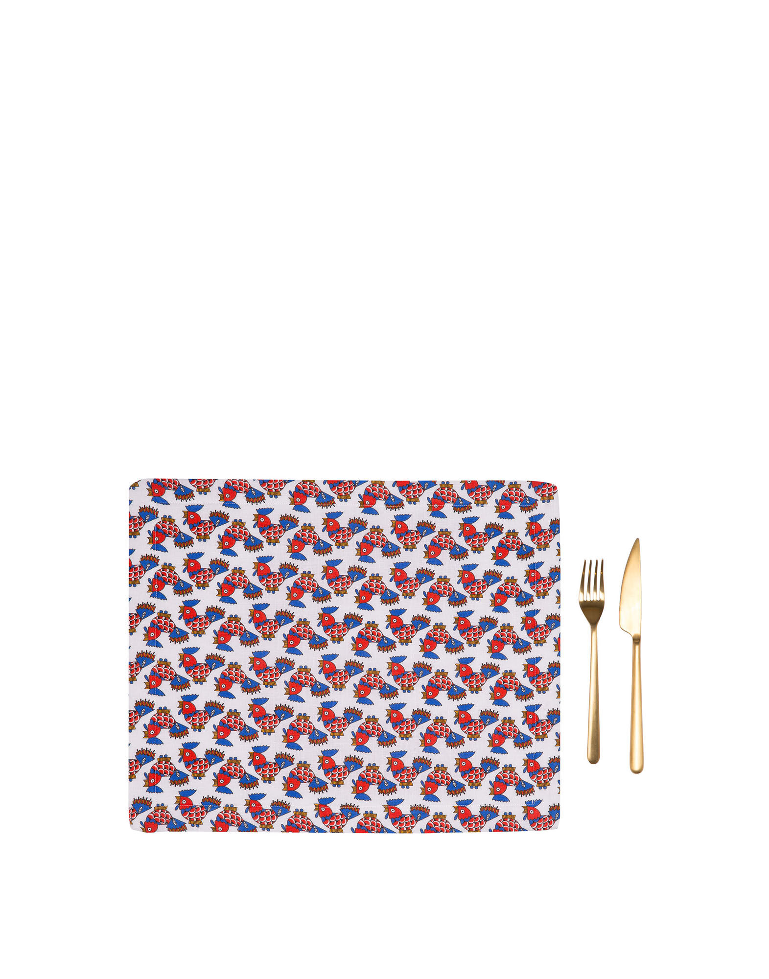 La DoubleJ Placemat Set Of 2 Galletti TBM0001LIN001GAL0001