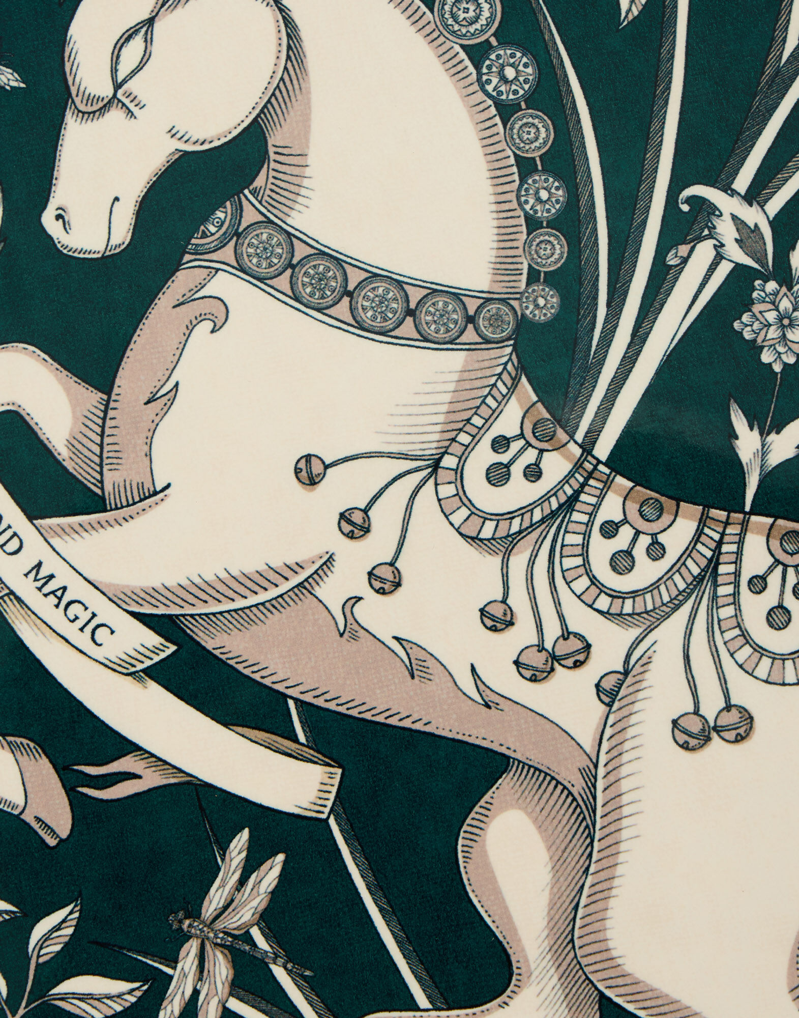 La DoubleJ Disk Placemat The Unicorn PMT0016CRK001UNI01GR01