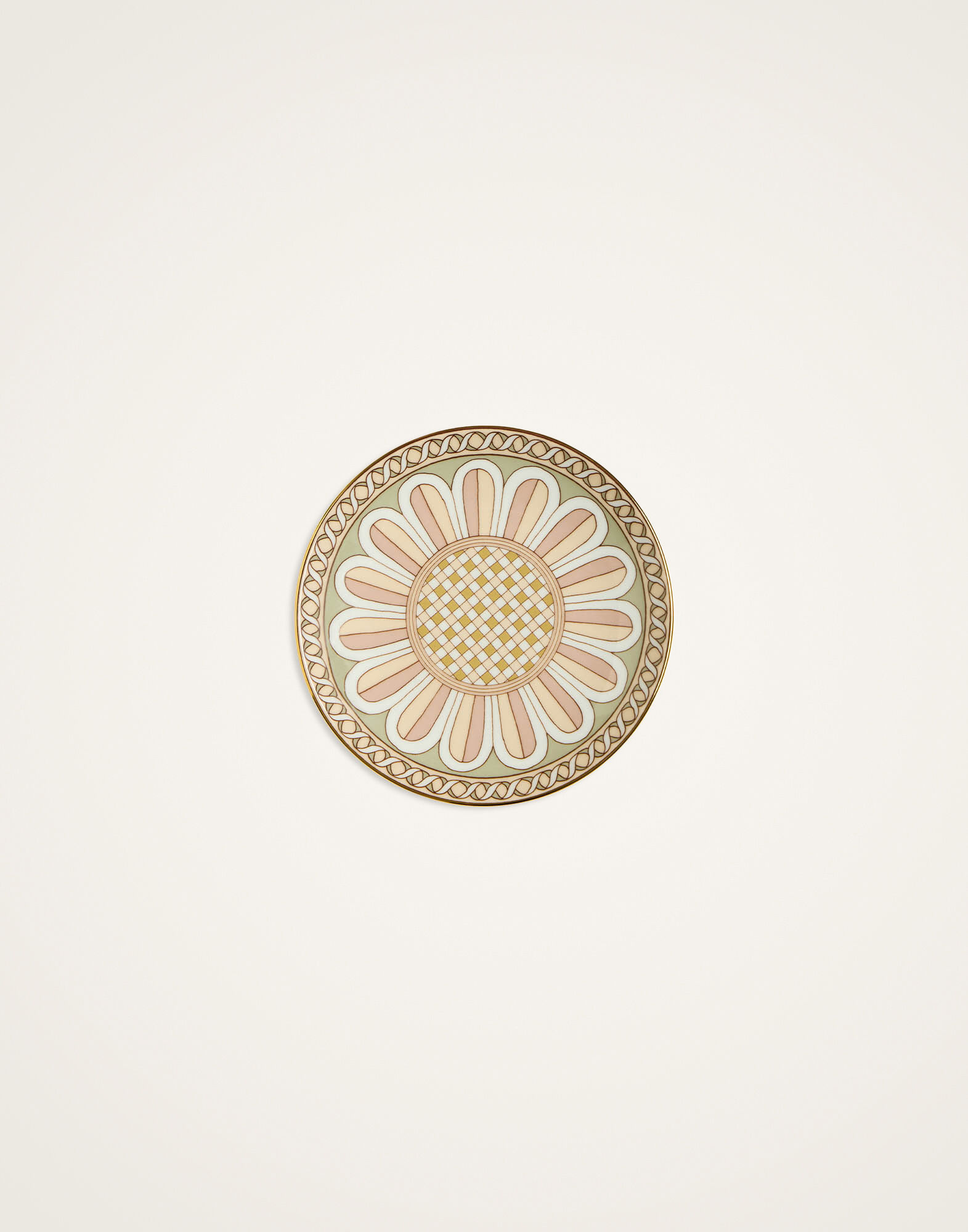 La DoubleJ Side Plate Napoli Dusty Pink SID0001CER001NAP04PI10