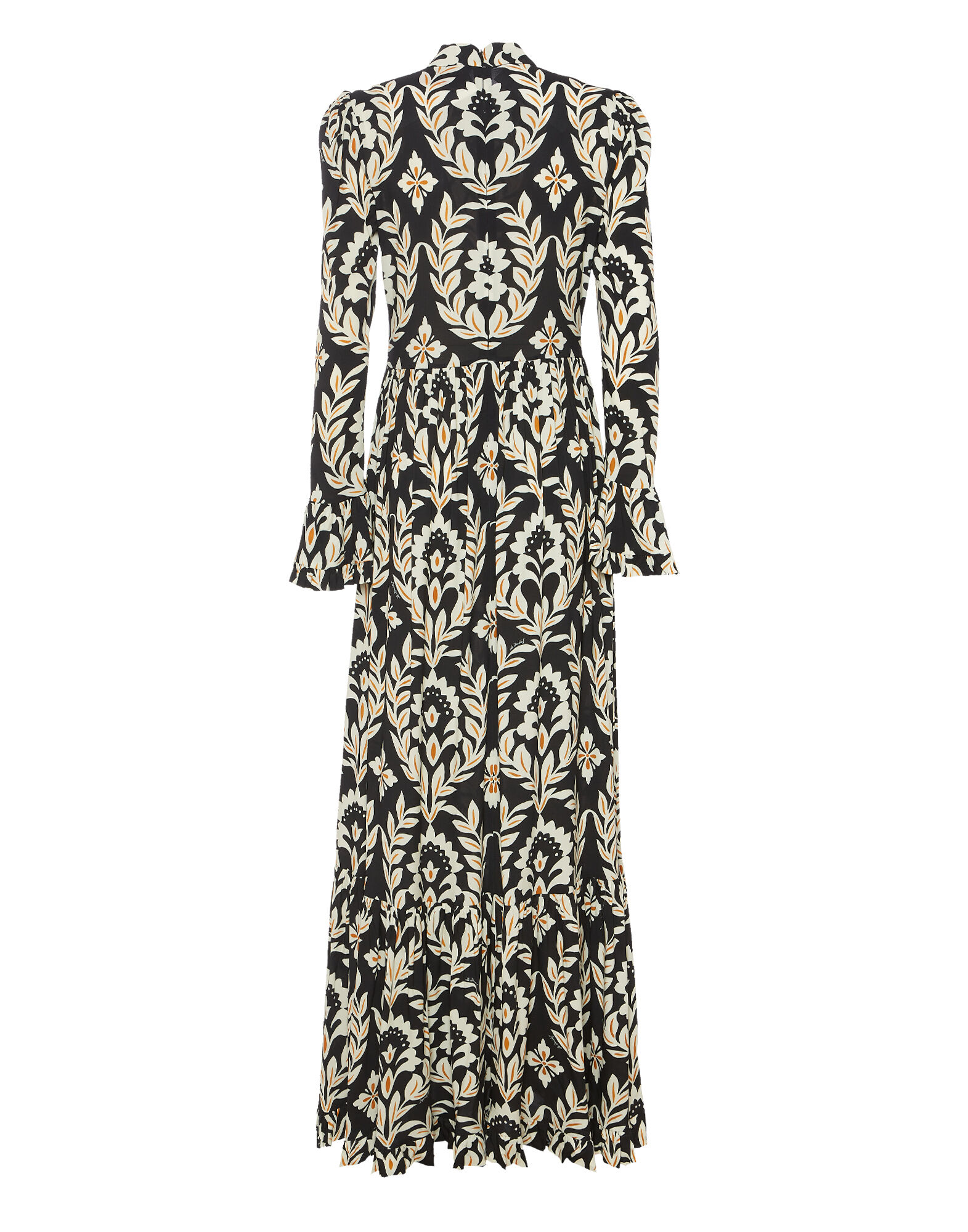 La DoubleJ Visconti Dress Ghirlanda Black DRE0041VIS001GHI01BL01