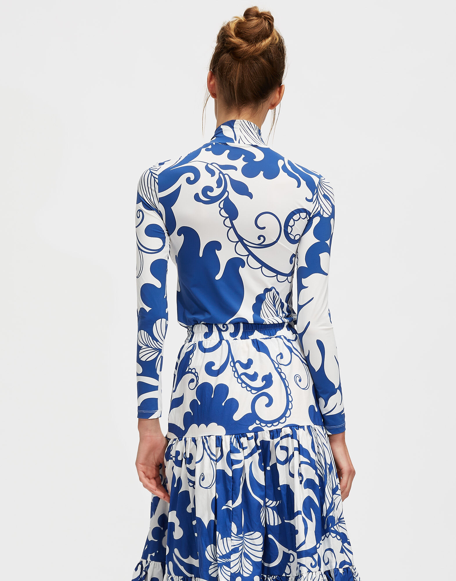 LaDoubleJ Turtleneck Marea Blu SHI0030JER005MRE0002