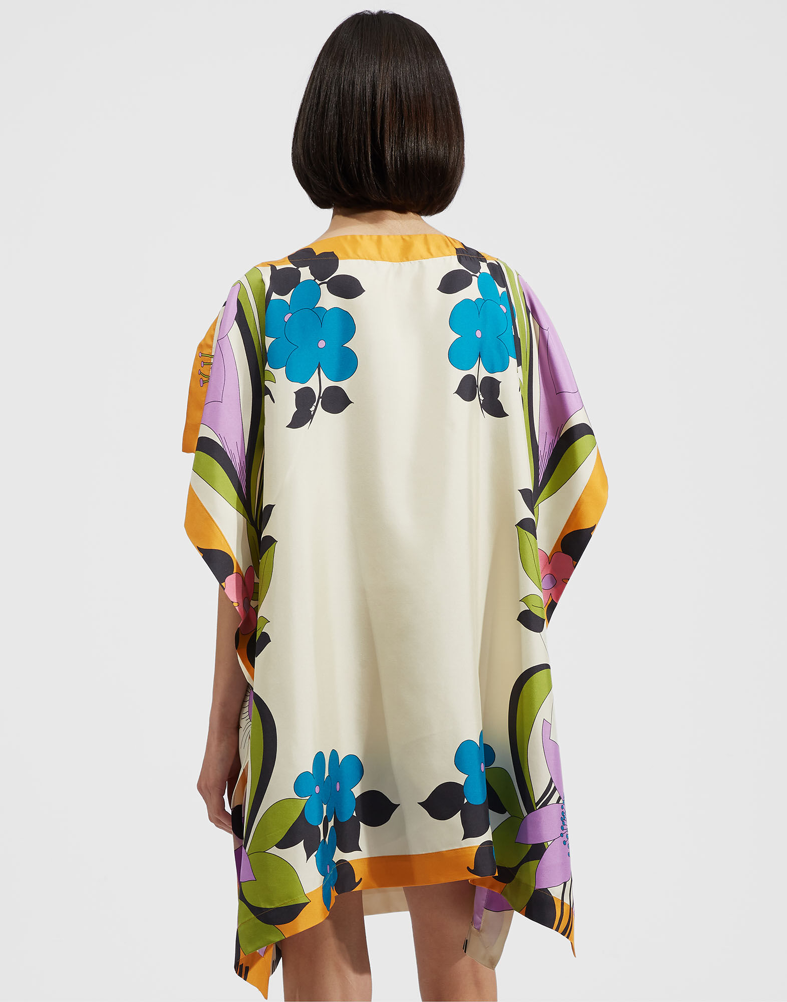 La DoubleJ Scarf Dress Cameo Blooms Plac&eacute;e DRE0223SIL006CAB0001