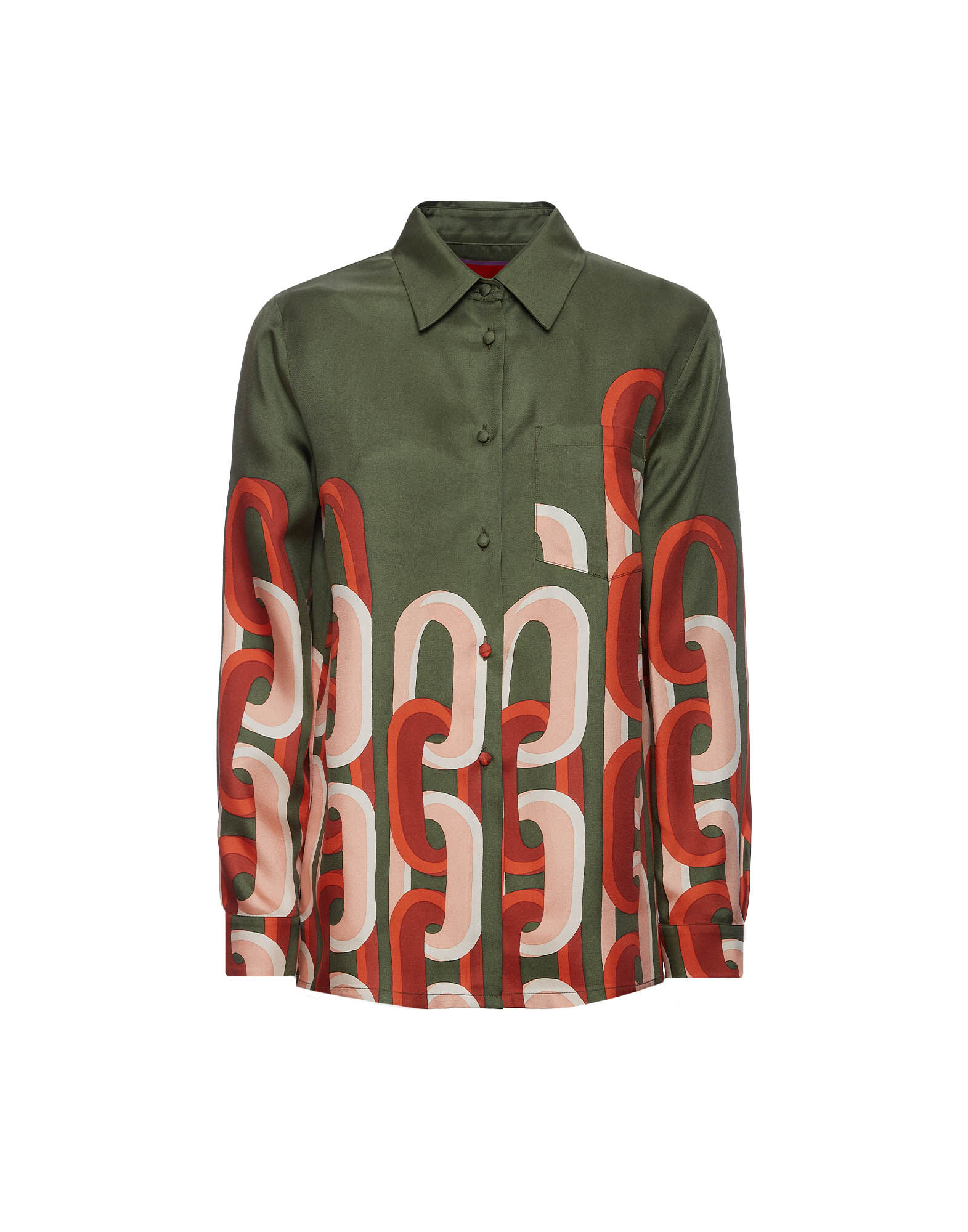 La DoubleJ Boy Shirt Prometheus Plac&eacute;e Camouflage SHI0001SIL001EUS02GR08