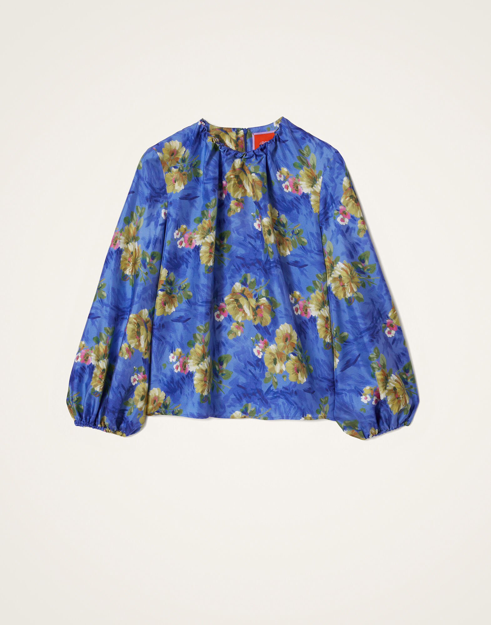 La DoubleJ Charming Top Riptide Light Blue TOP0021SIL001RIP01BU01