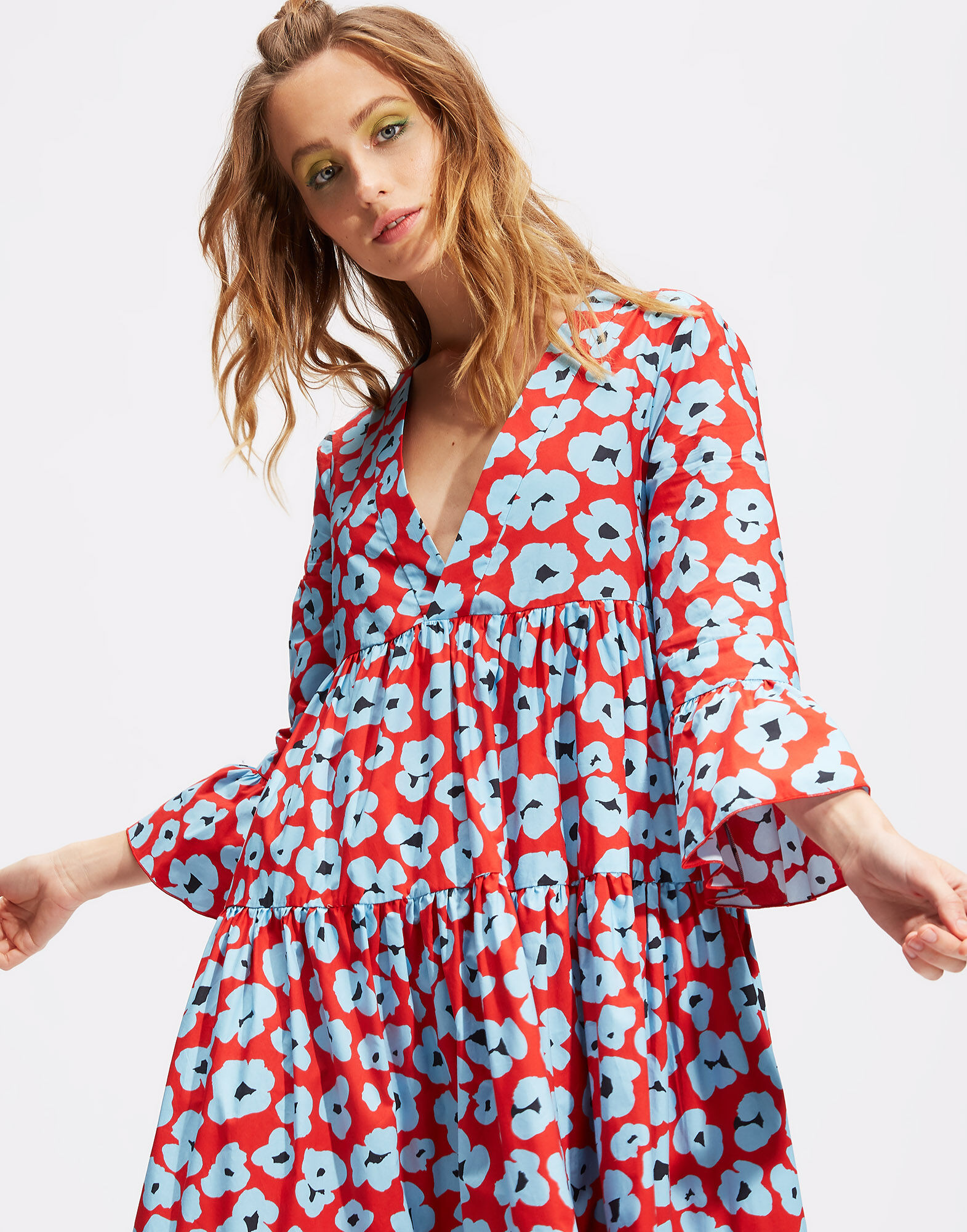 LaDoubleJ Jennifer Jane Dress Flower Leopard DRE0114COT001FLL0001