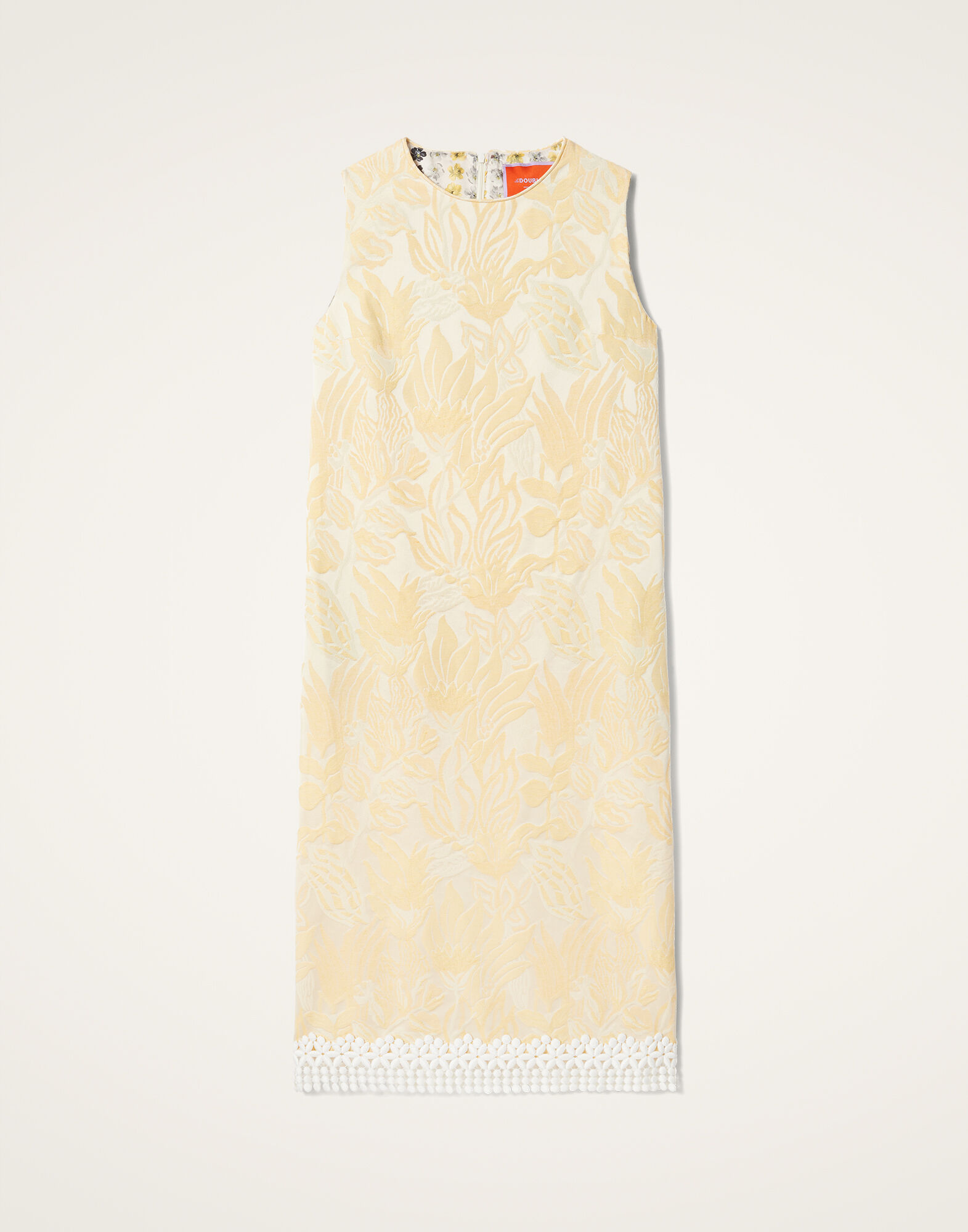 La DoubleJ Column Dress Iris Yellow DRE0892JCQ109IRS06YE02