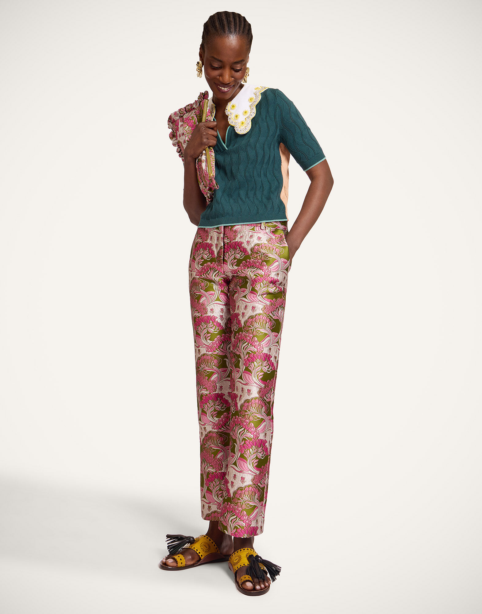 La DoubleJ 24/7 Pants Tulip Green TRO0069JCQ134TUL05GR02