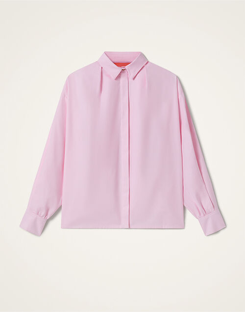 La DoubleJ La Scala Shirt Solid Pink SHI0183COT100SOLIDPI01