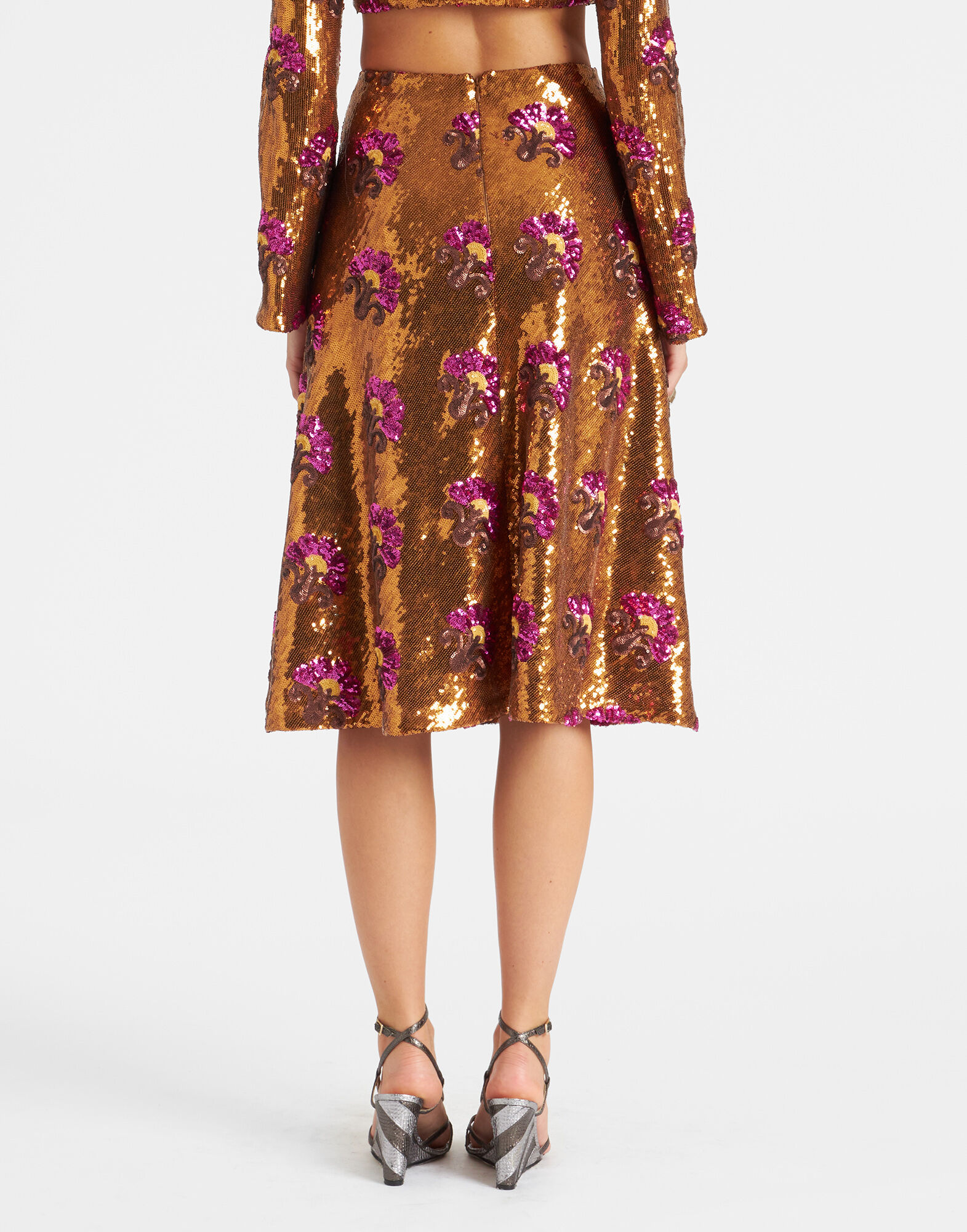 La DoubleJ Holly Skirt Bronze SKI0100PAI005TXQ01OR04