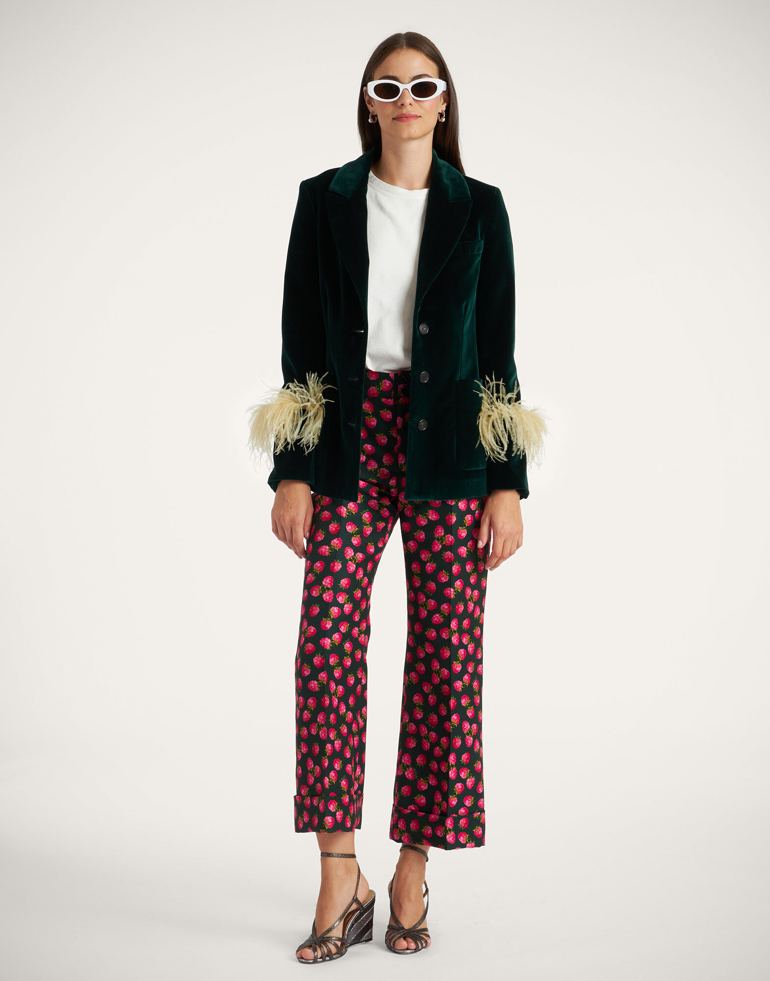 La DoubleJ Keaton Jacket Blue Petrol JAC0073VEL011SOLIDBU05