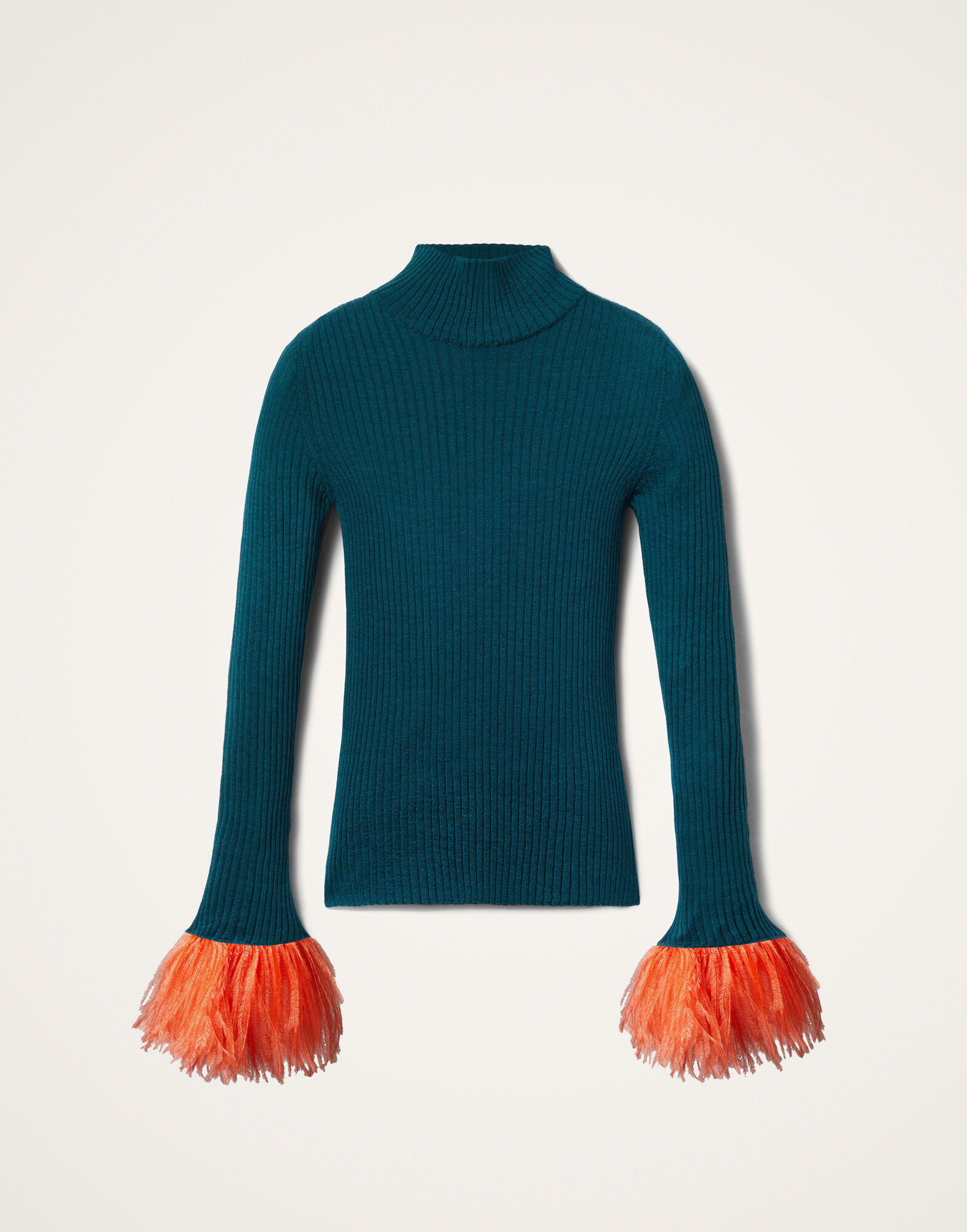 La DoubleJ High Kick Top Blue PUL0167KNI091VA196BU05