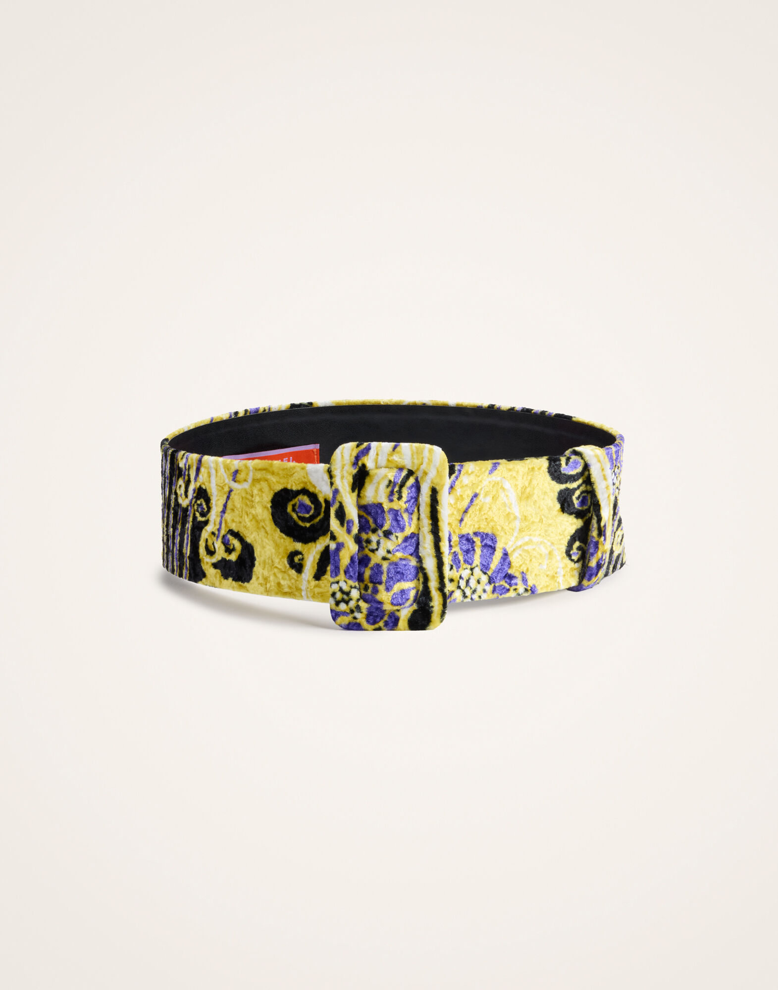 La DoubleJ Medium Belt Atlantis Yellow BEL0007VEL016ATL01YE02