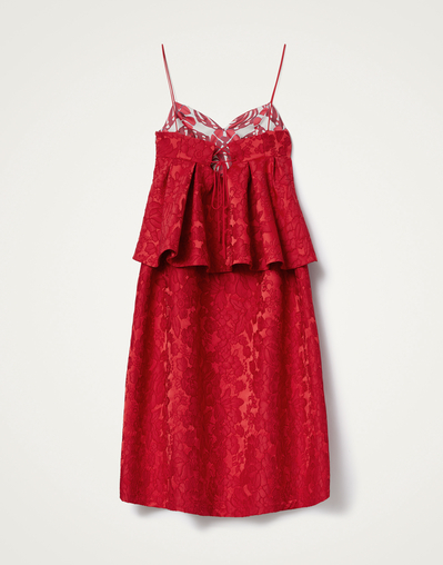 La DoubleJ Dresses Women - Satine Dress Peony Red M 97% Polyester 3% Polyamide La DoubleJ Dresses Women - Satine Dress Peony Red M 97% Polyester 3% Polyamide