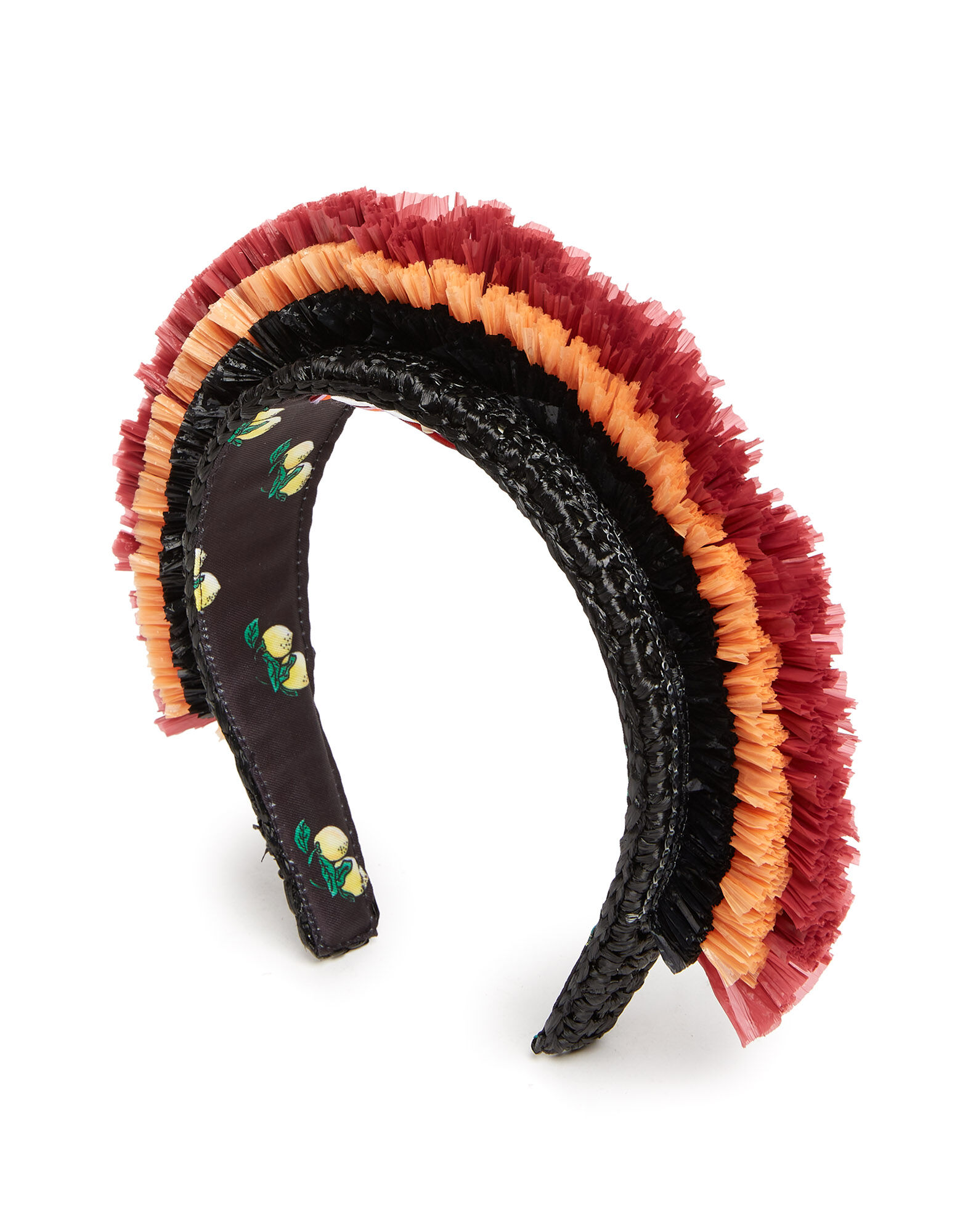 La DoubleJ Halo Headband Solid Black HEB0011RAF003SOLIDBL01