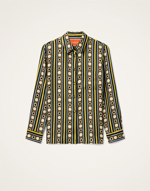 La DoubleJ Boy Shirt Sanctuary Brown SHI0001SIL001SAC01BR02