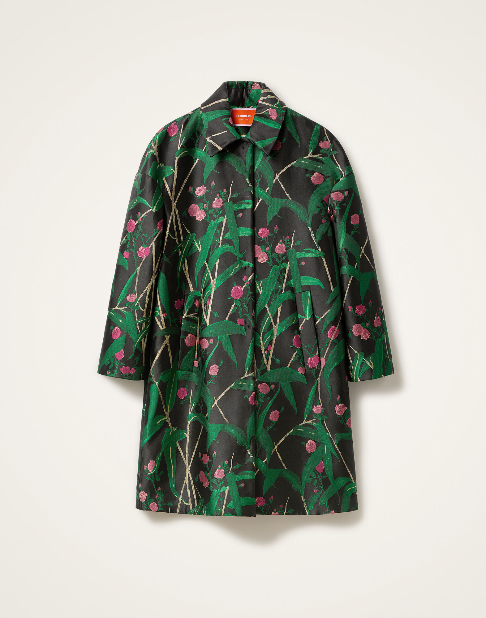 La DoubleJ Boxy Coat Bamboo Black JAC0014JCQ119BMB02BL01