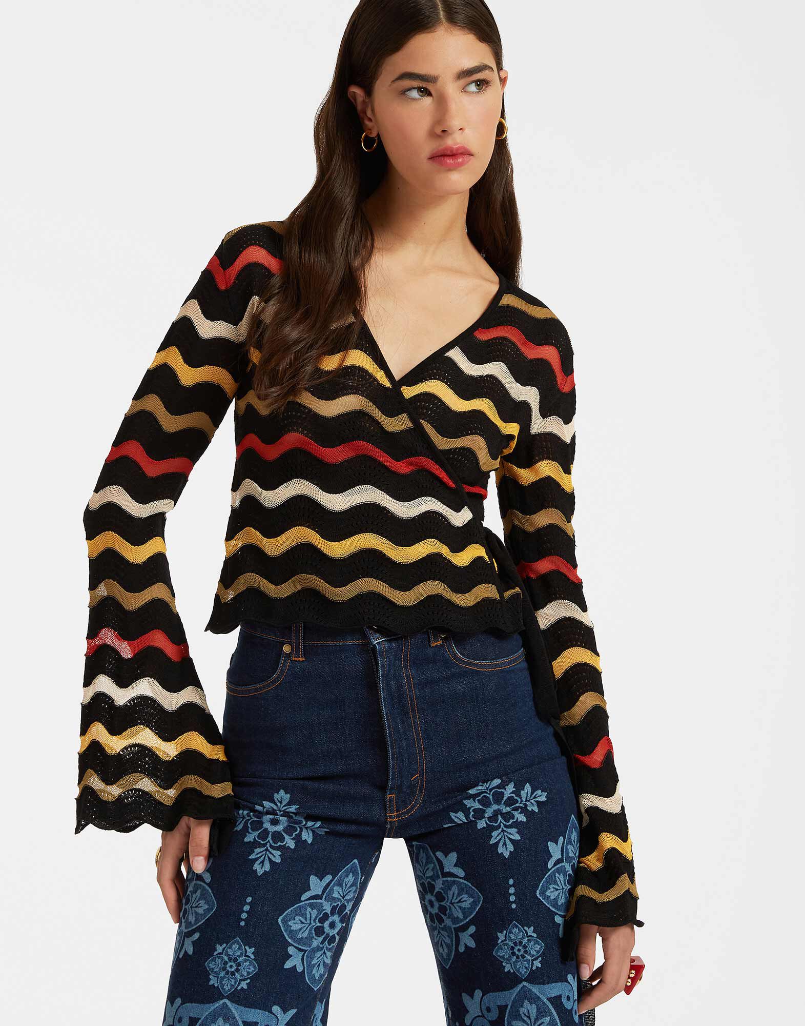 La DoubleJ Zephyr Top Black PUL0200KNI112VA247BL01