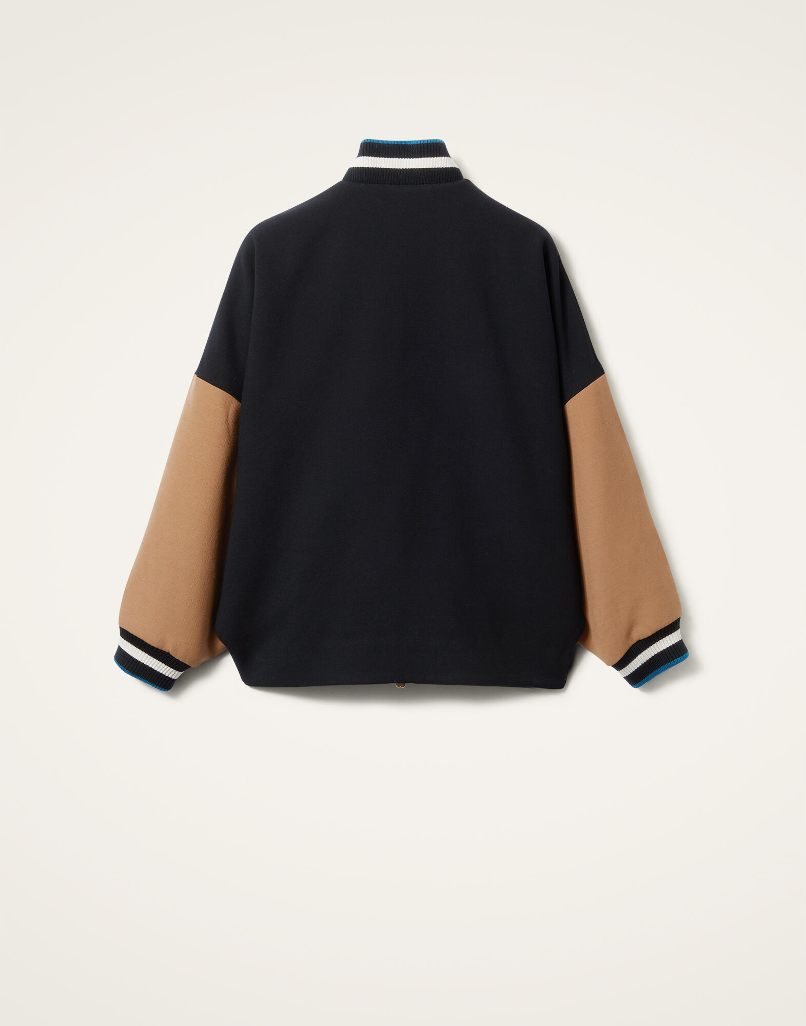 La DoubleJ Brooklyn Bomber Solid Black JAC0128WOL024SOLIDBL01