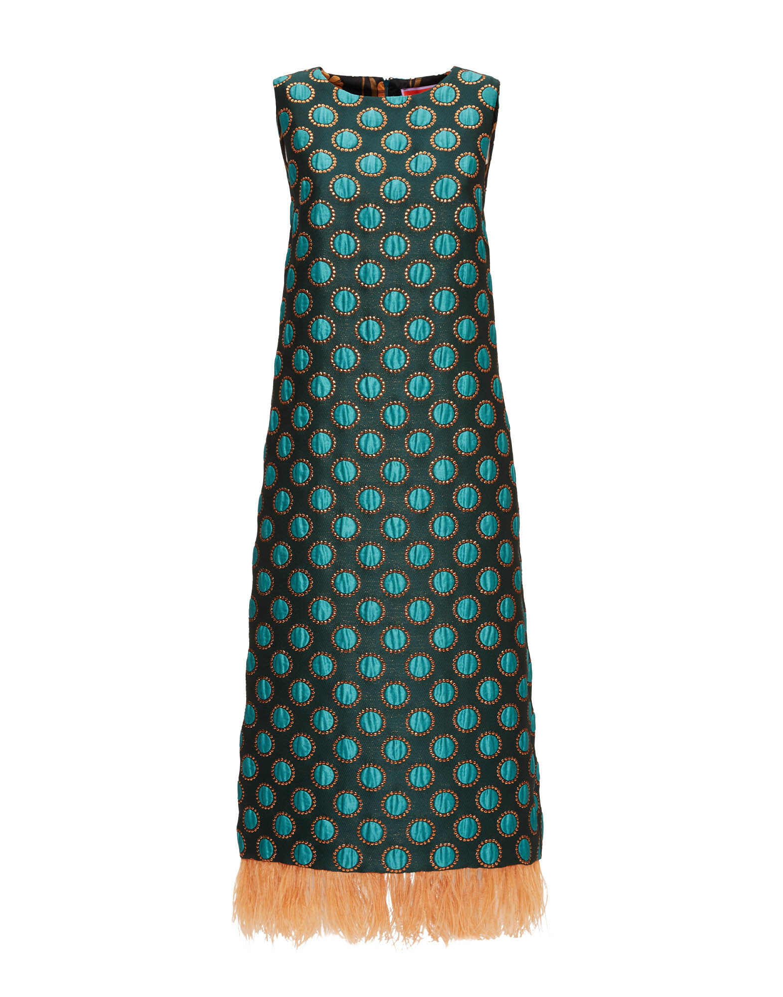 La DoubleJ Column Dress Winter Sun Emerald DRE0549JCQ060WSU01GR04