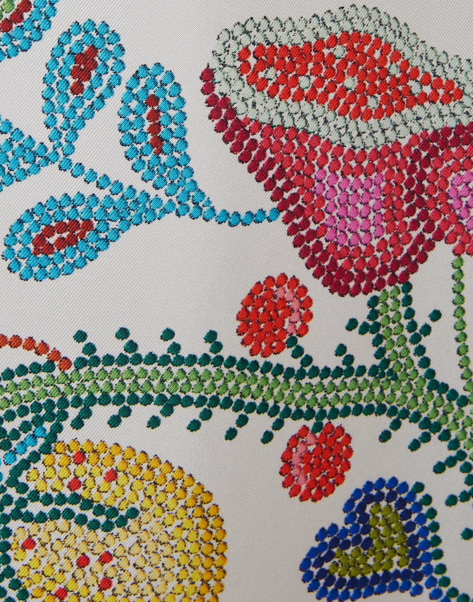 La DoubleJ Palazzo Pants Grenadilla Plac&eacute;e Off White TRO0026SIL006GRN01WH05