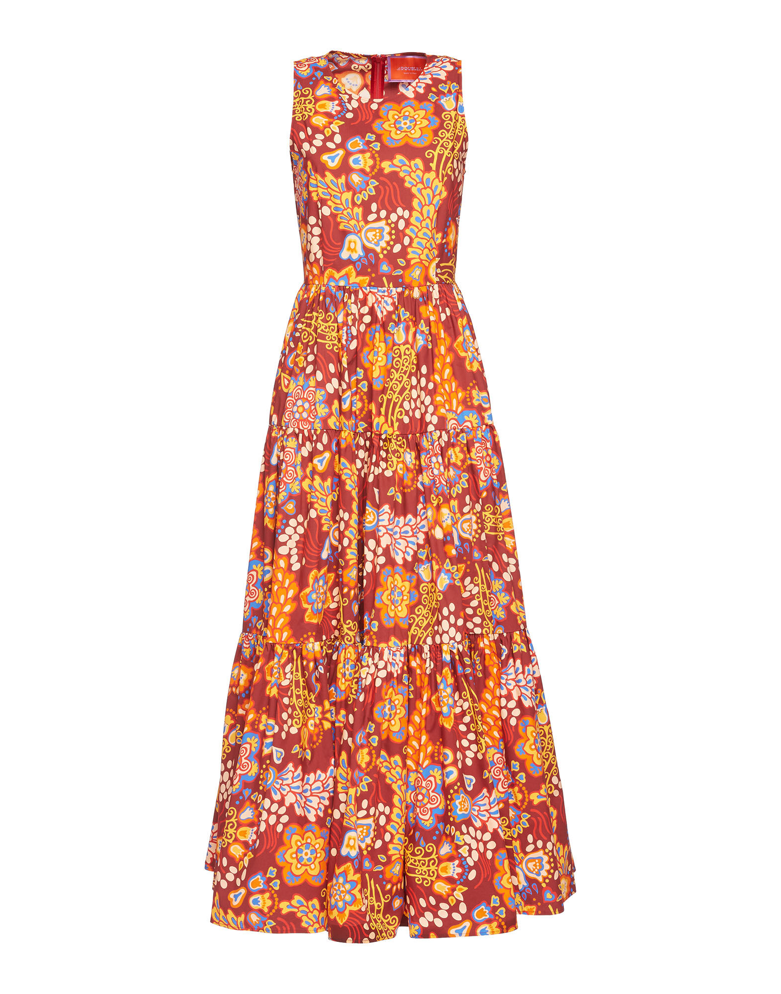 La DoubleJ Sleeveless Big Dress Taranta DRE0185COT001TAR0001