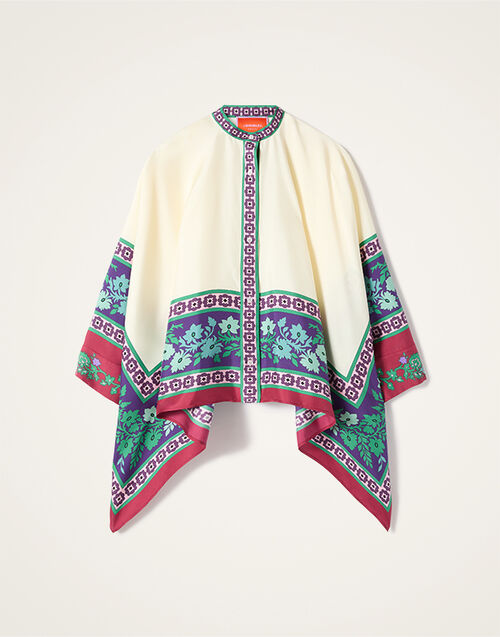 La DoubleJ Foulard Shirt Regalia Plac&eacute;e Red SHI0059SIL006REG02RE01