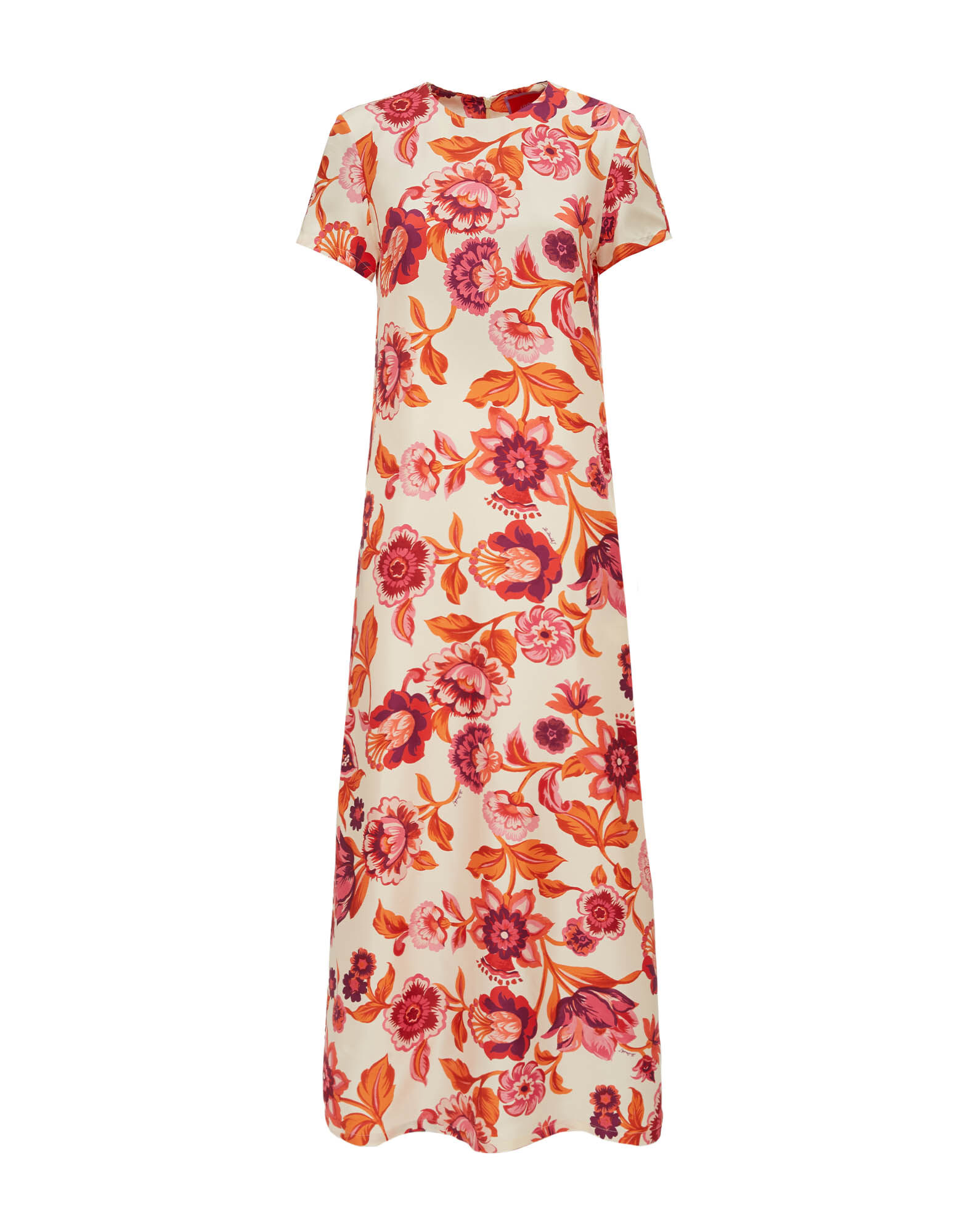 La DoubleJ Swing Dress Hottie Cream DRE0001SIL001HOT01WH03