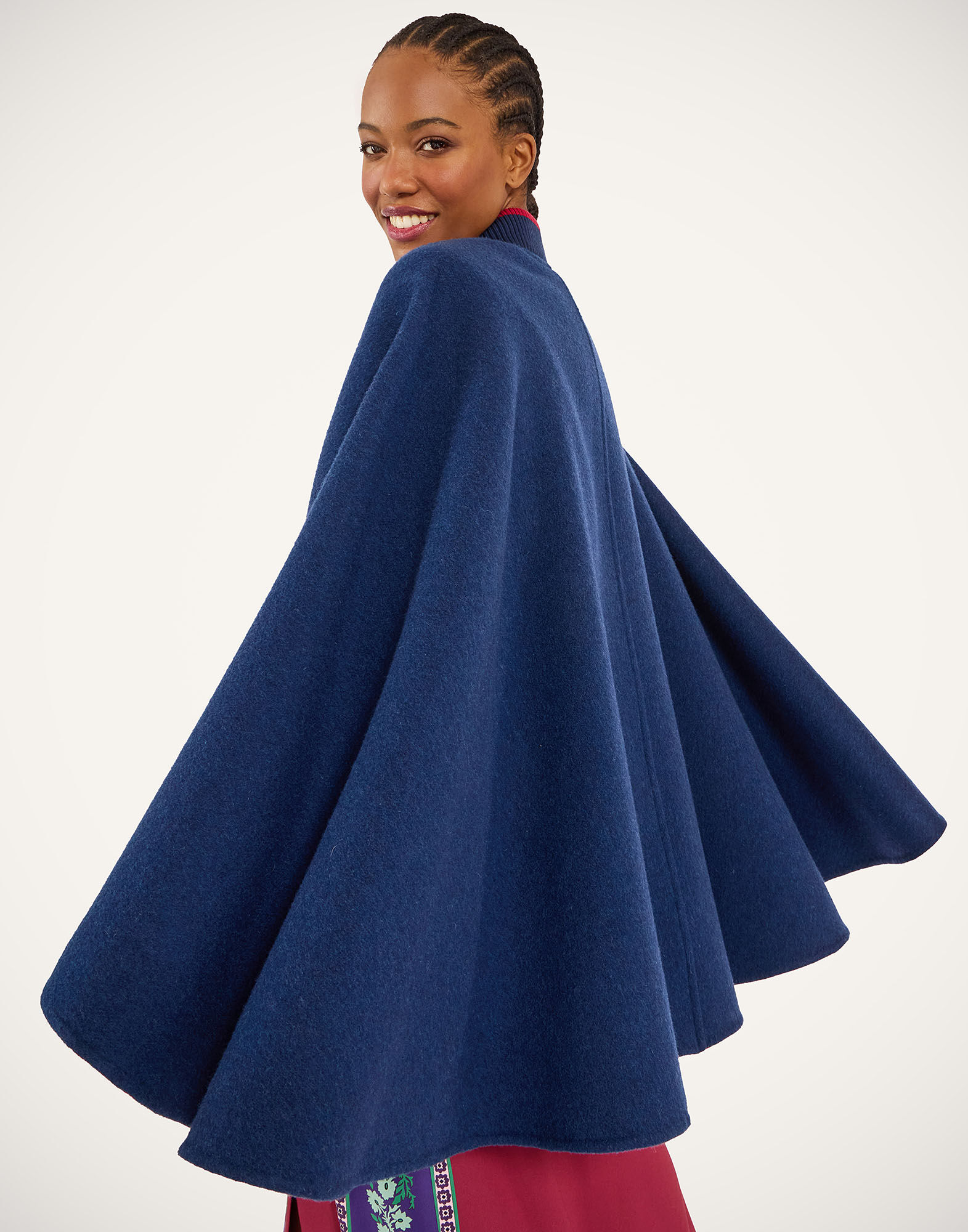 La DoubleJ Baker Street Jacket Solid Navy JAC0171WOL032SOLIDBU06